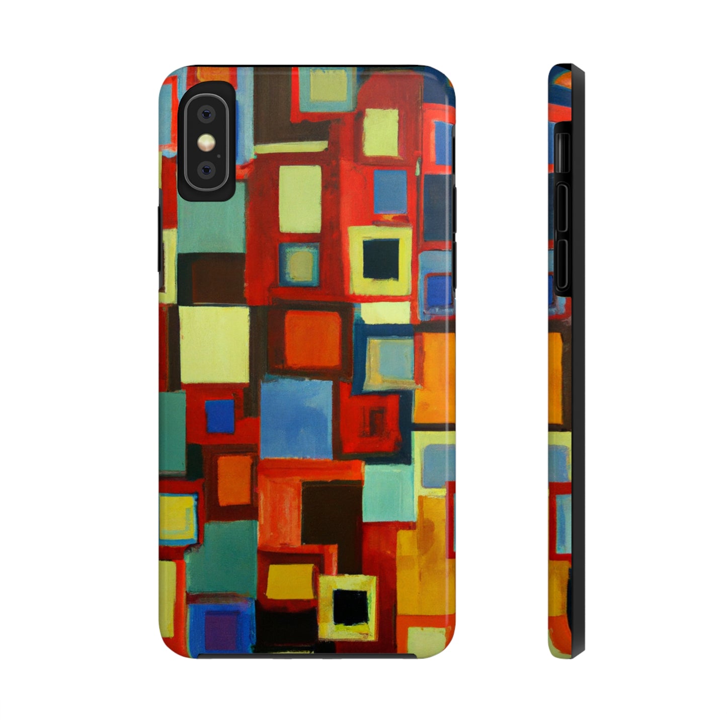 Tough Case-Mate iPhone Case Ft. Abstract Squares