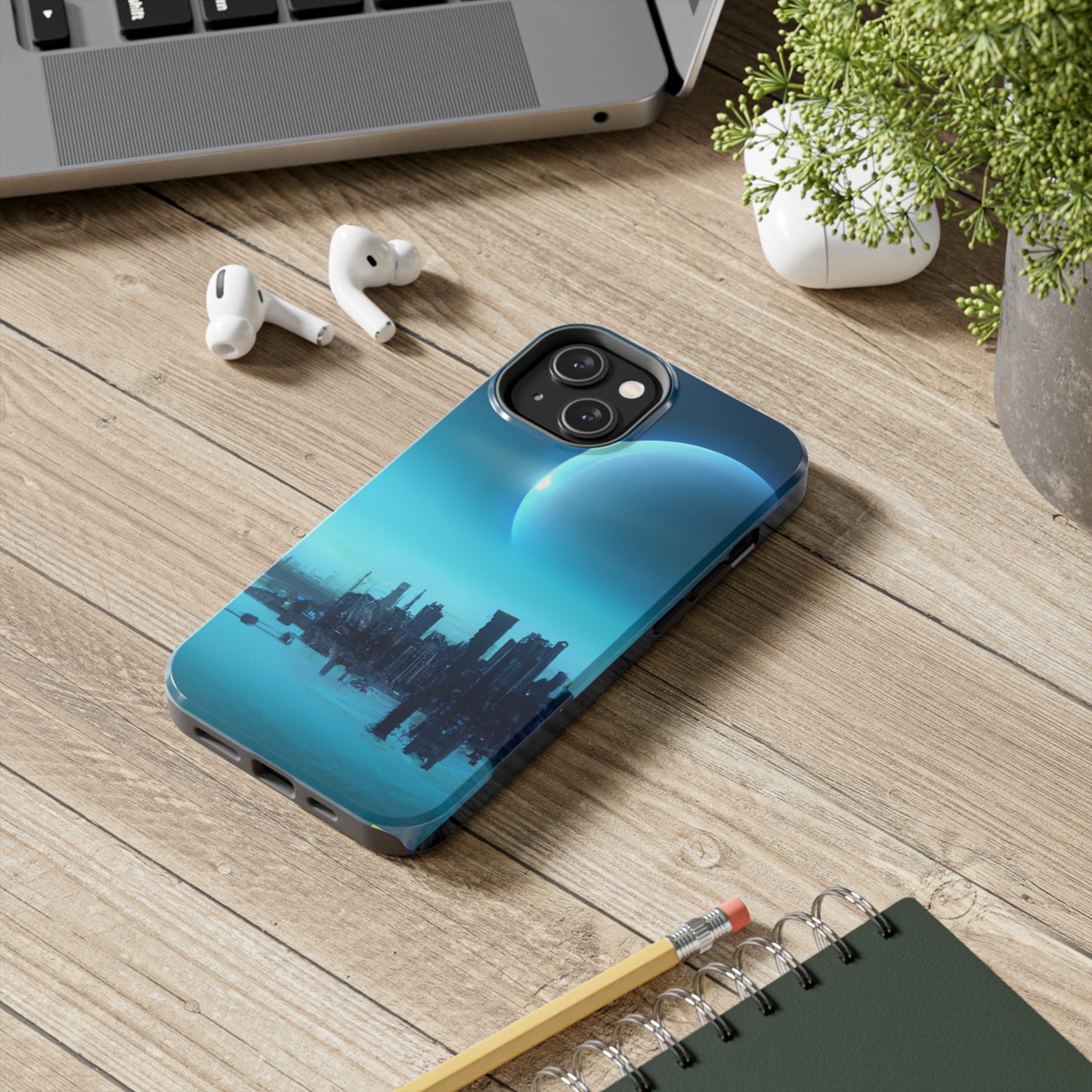Tough Case-Mate iPhone Case Ft. Alien City