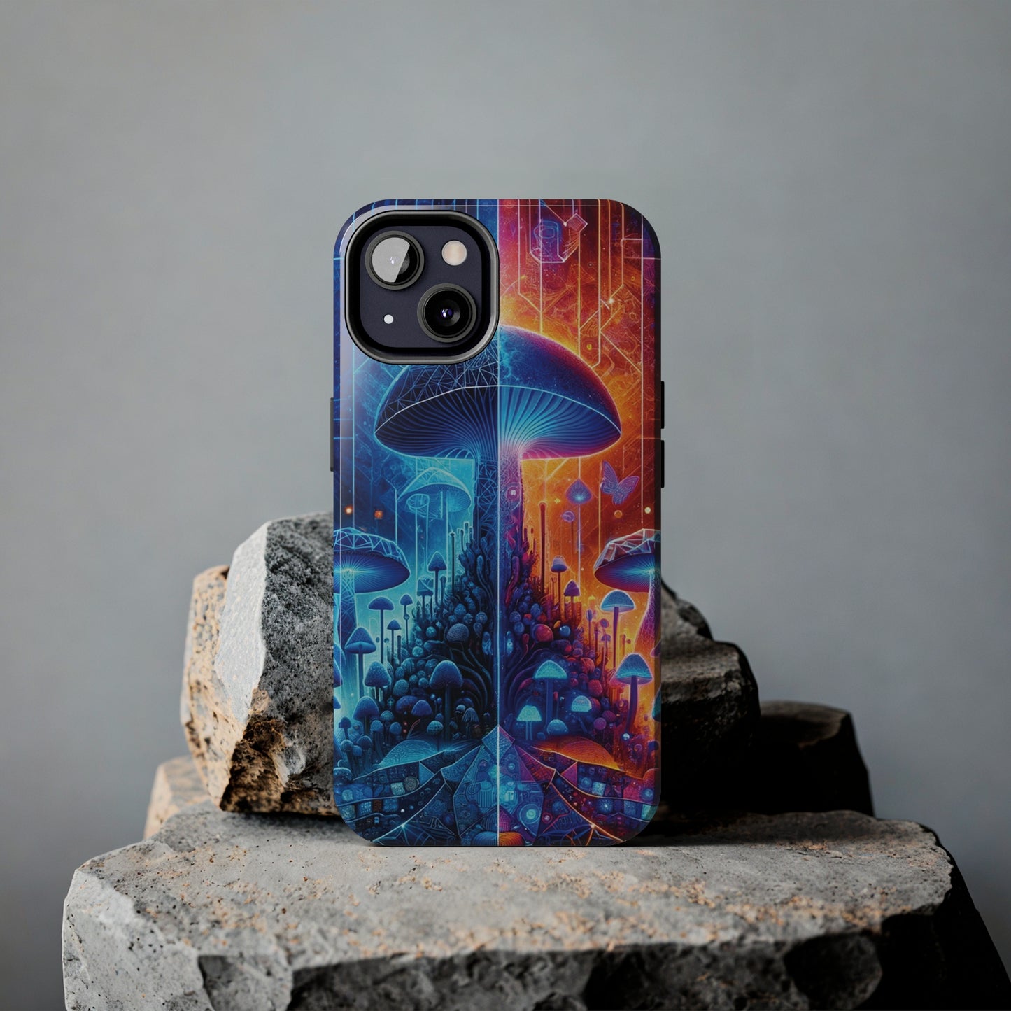 ToughDrop Apple iPhone Case Ft. Mushroom Mountain