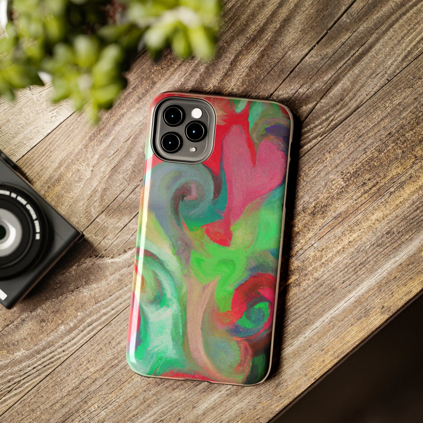 Tough Case-Mate iPhone Case Ft. Swirl Heart