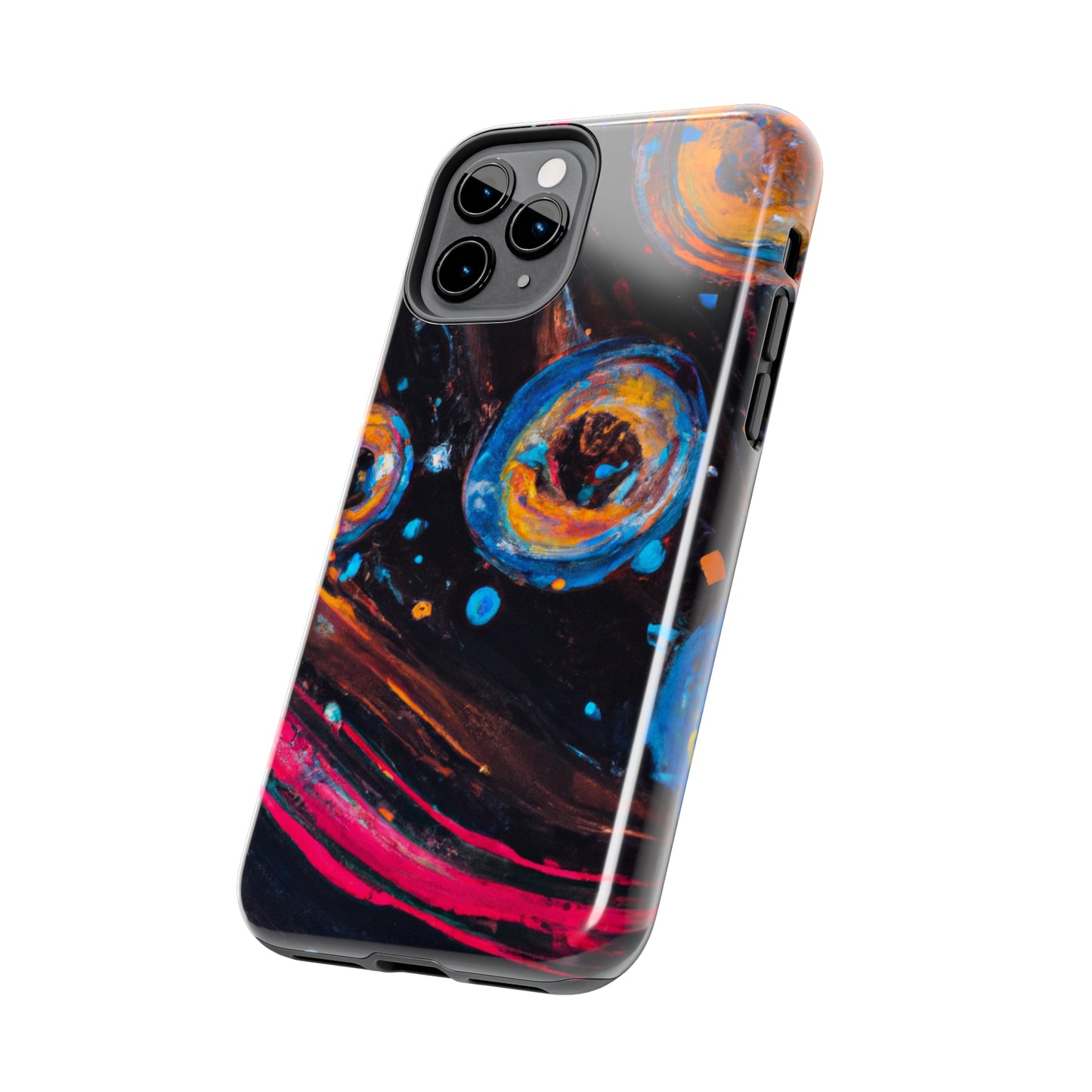Tough Apple iPhone Cases Ft. Bubble Galaxy