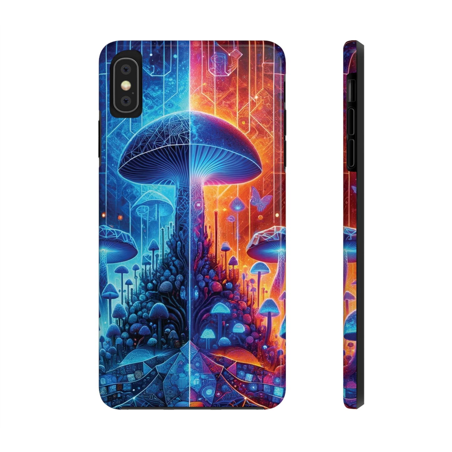 ToughDrop Apple iPhone Case Ft. Mushroom Mountain