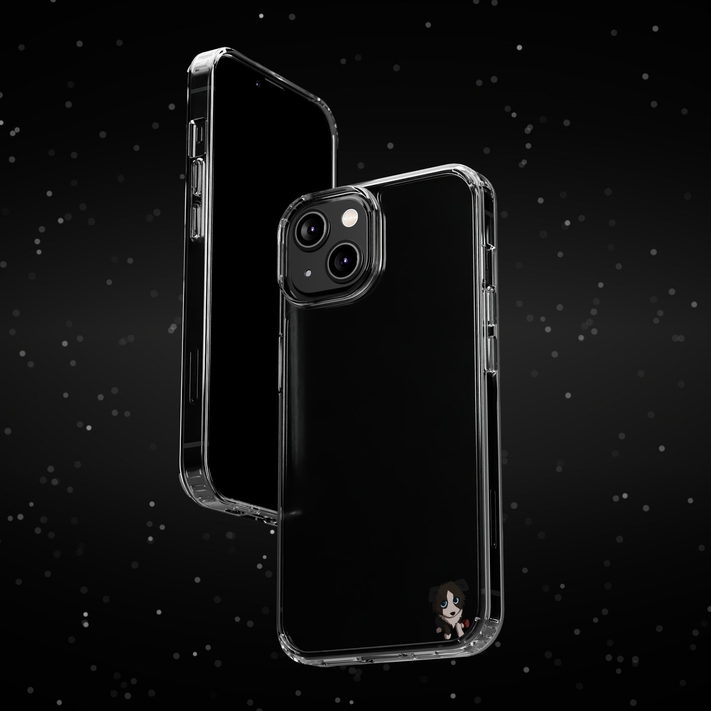 Clear iPhone and Android Cases Ft. Cute Puppy