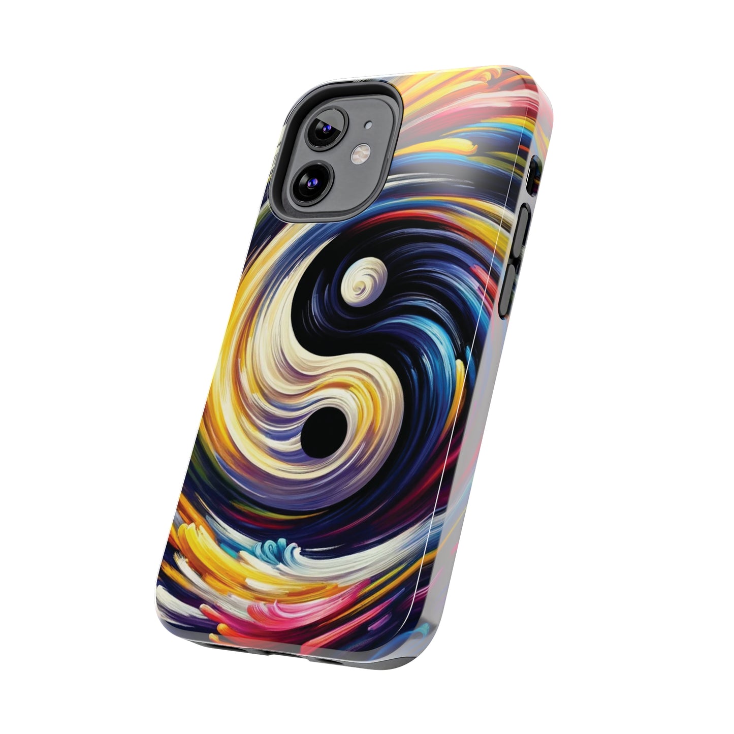 ToughDrop Apple iPhone Case Ft. Abstract Yin Yang