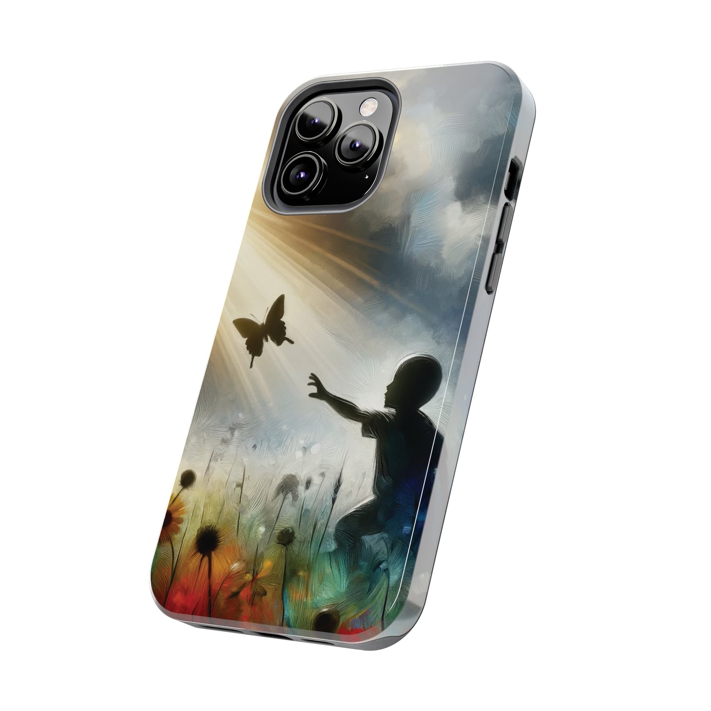 ToughDrop Apple iPhone Case Ft. Butterfly Shadow