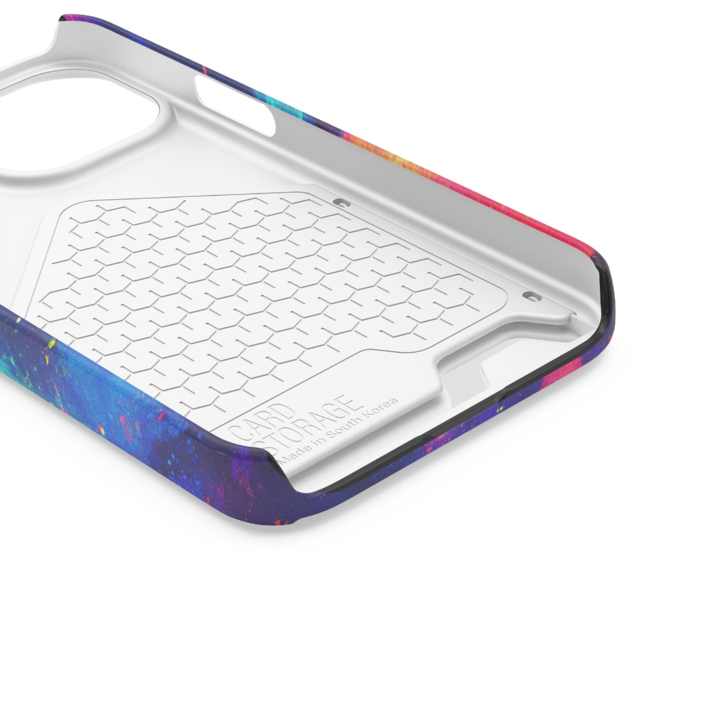 iPhone and Samsung Cases with Card Holder Ft. Abstract Space