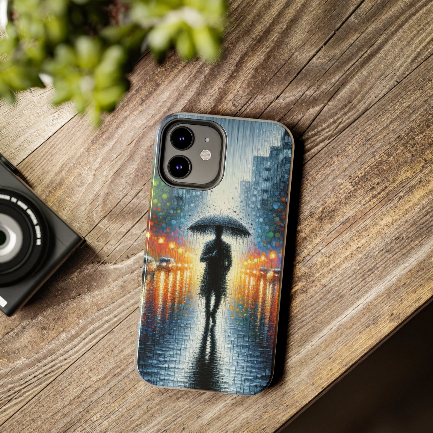 ToughDrop Apple iPhone Case Ft. Rain Walk
