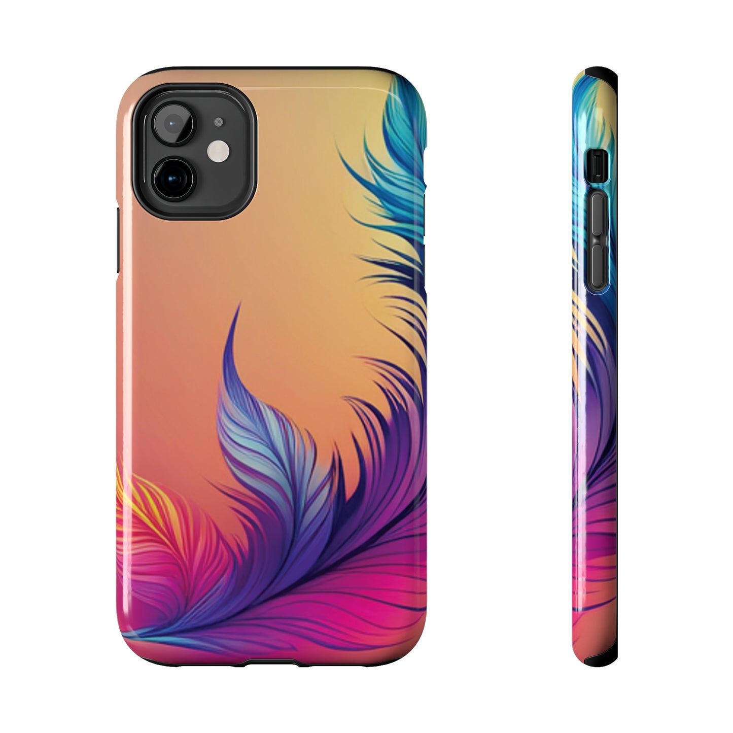 Strong Apple iPhone Case Ft. Hidden Feather