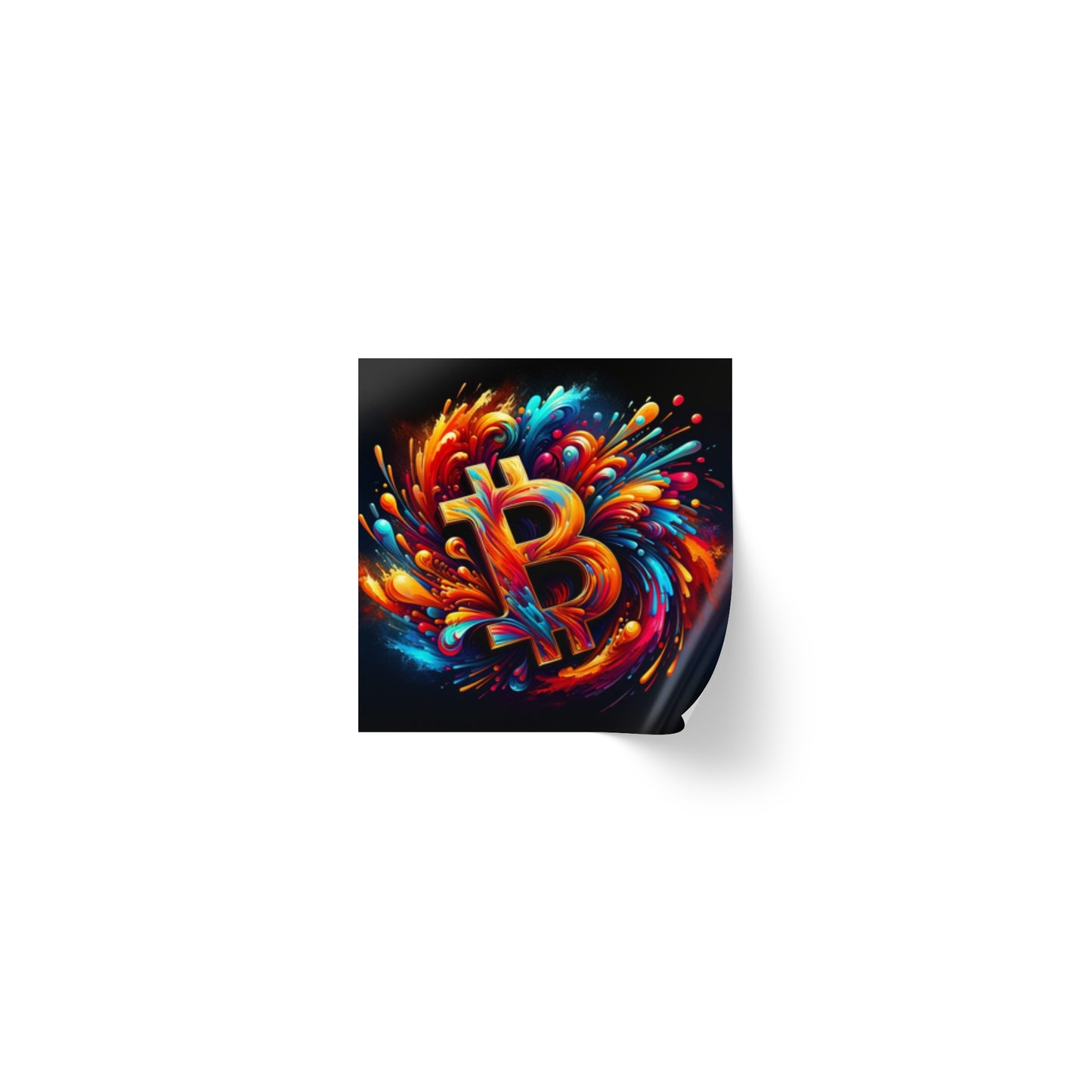 Bitcoin Sticker Rolls
