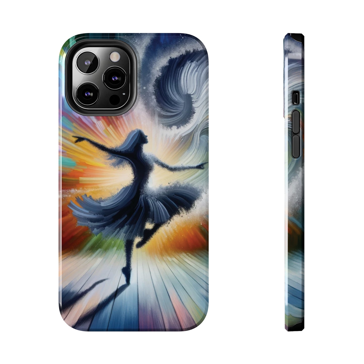 ToughDrop Apple iPhone Case Ft. Abstract Dancer