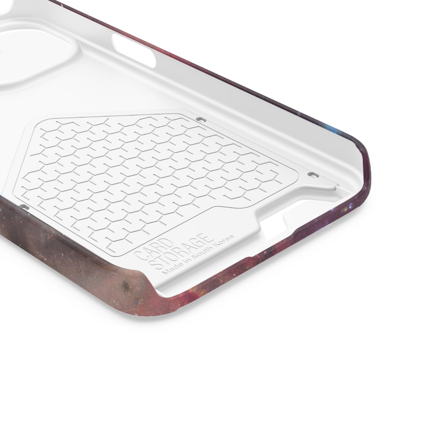 iPhone 13 and Samsung S21, S22 Cases with Card Holder Ft. Nebula
