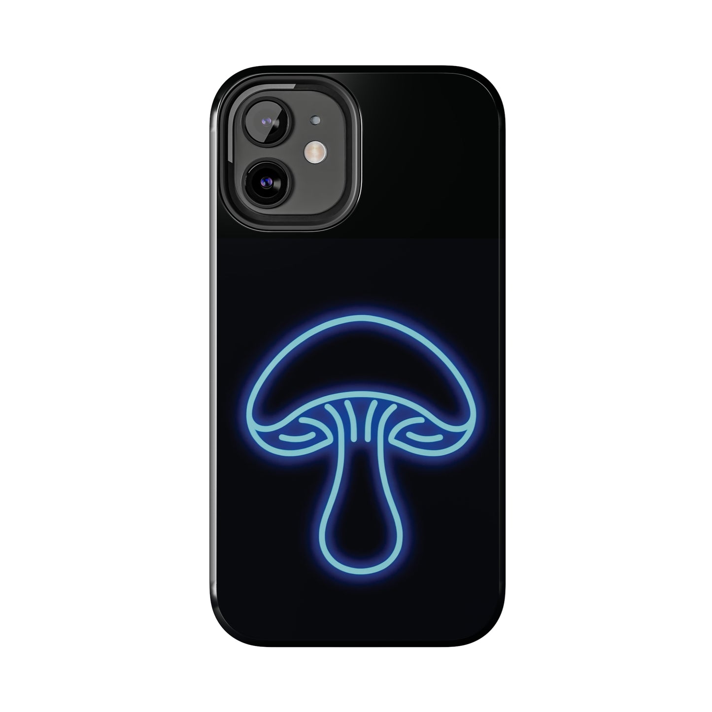 ToughDrop Apple iPhone Case Ft. Neon Blue Shroom
