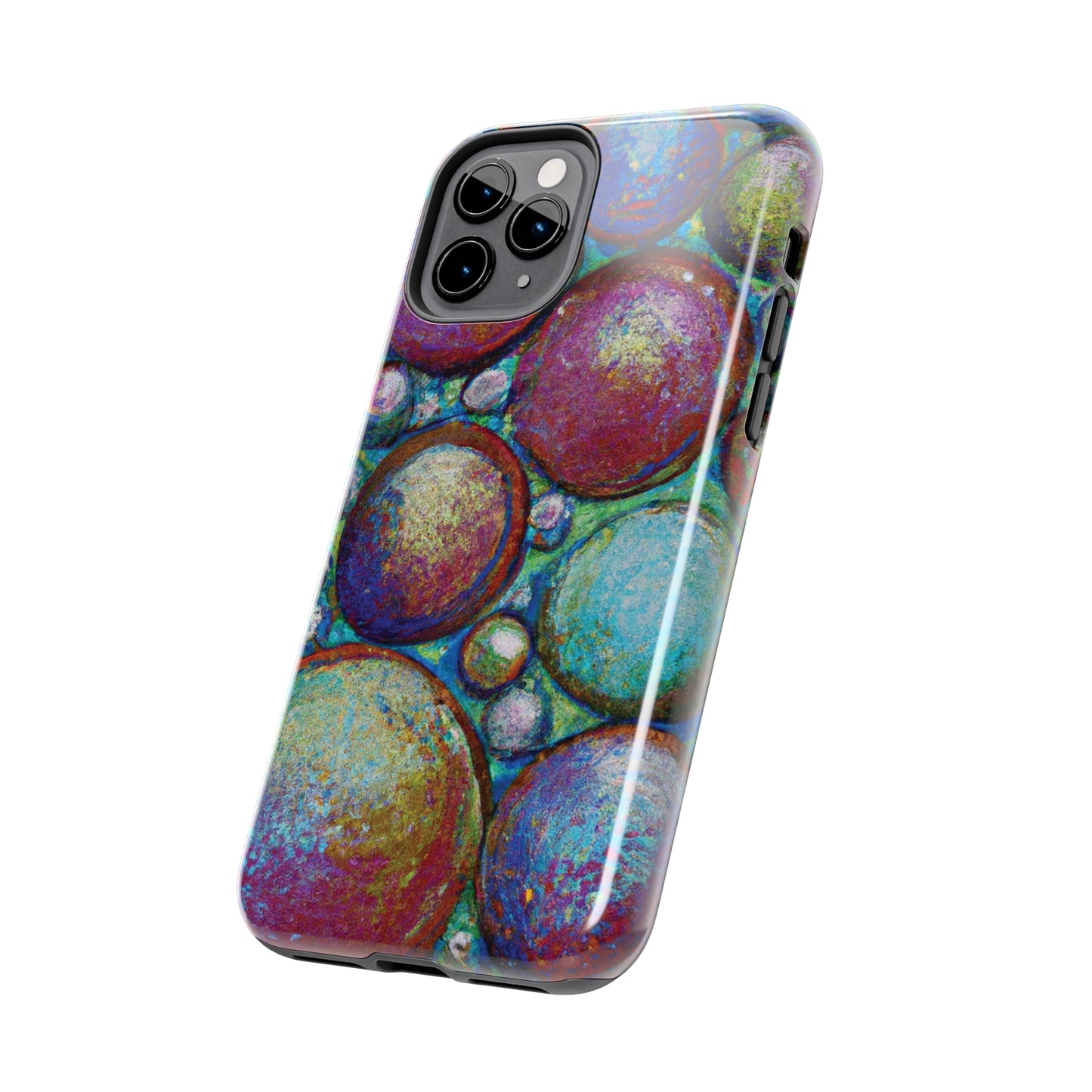 Tough Apple iPhone Cases Ft. Big Acrylic Bubbles