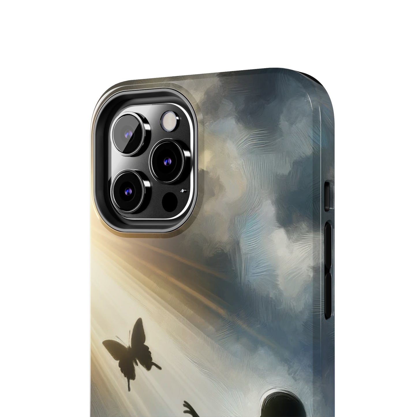 ToughDrop Apple iPhone Case Ft. Butterfly Shadow