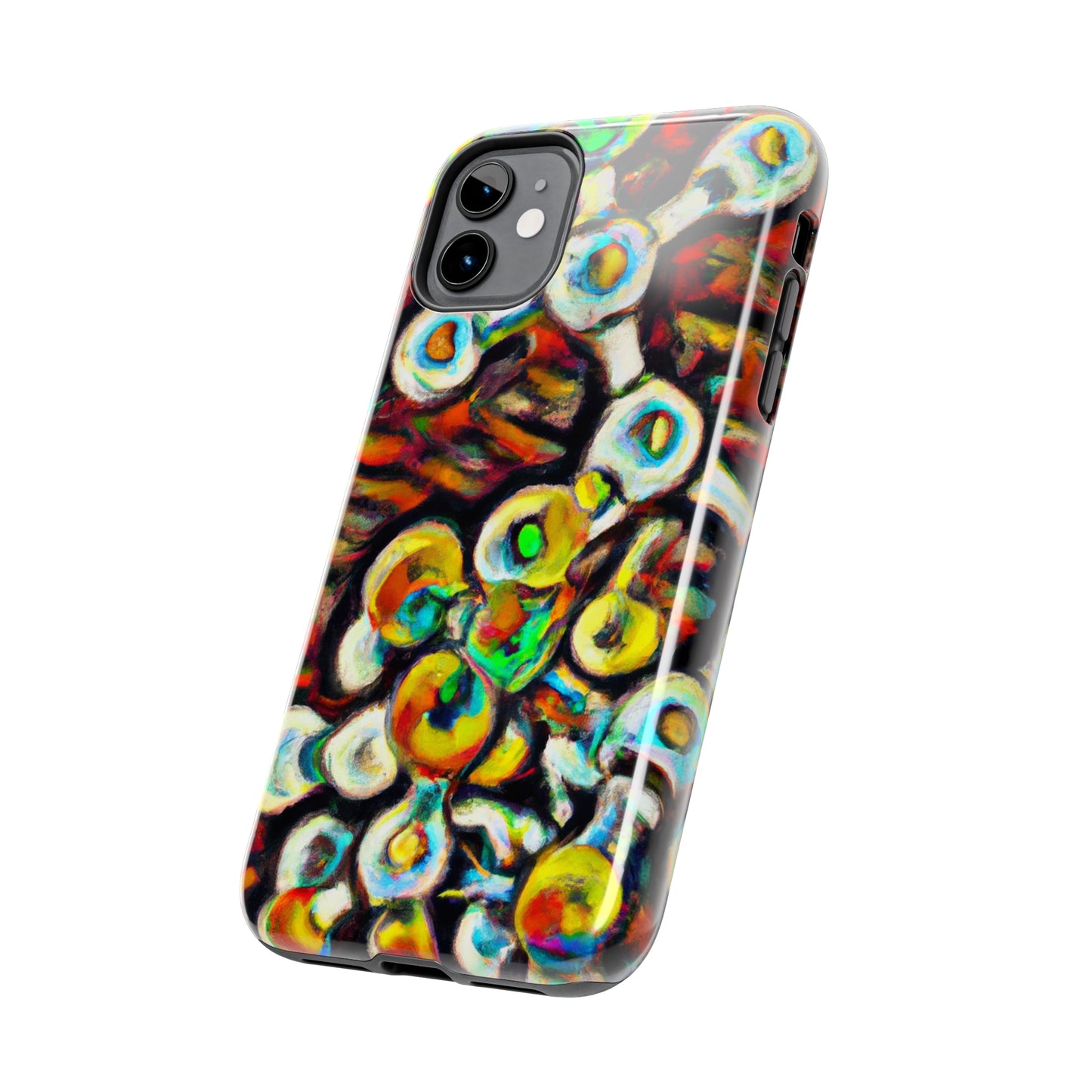 Apple iPhone Case Ft. Abstract Molecule