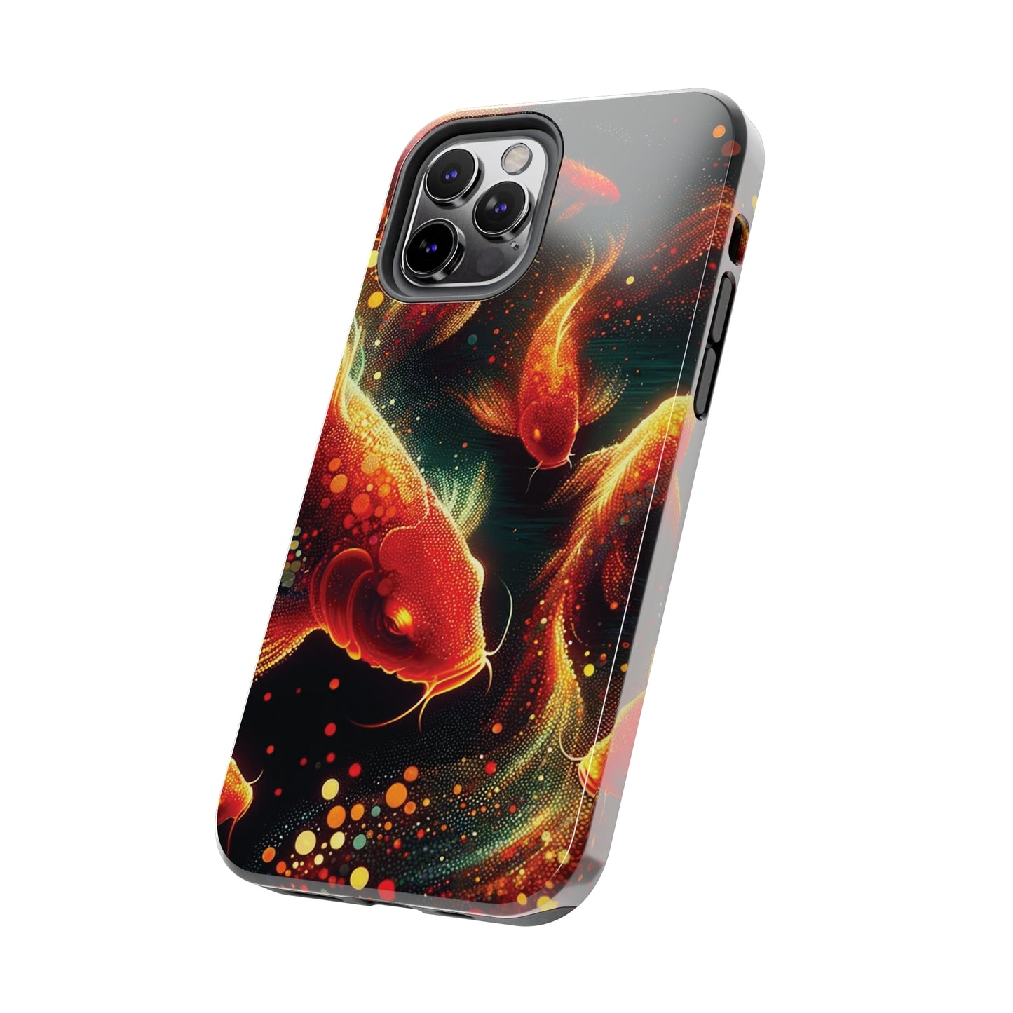 ToughDrop Apple iPhone Case Ft. Spotted Koi