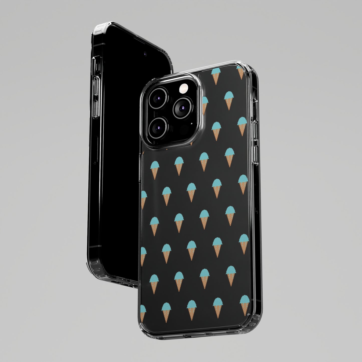 Clear iPhone 11-14 and Samsung S21-S22 Hard Plastic Phone Cases