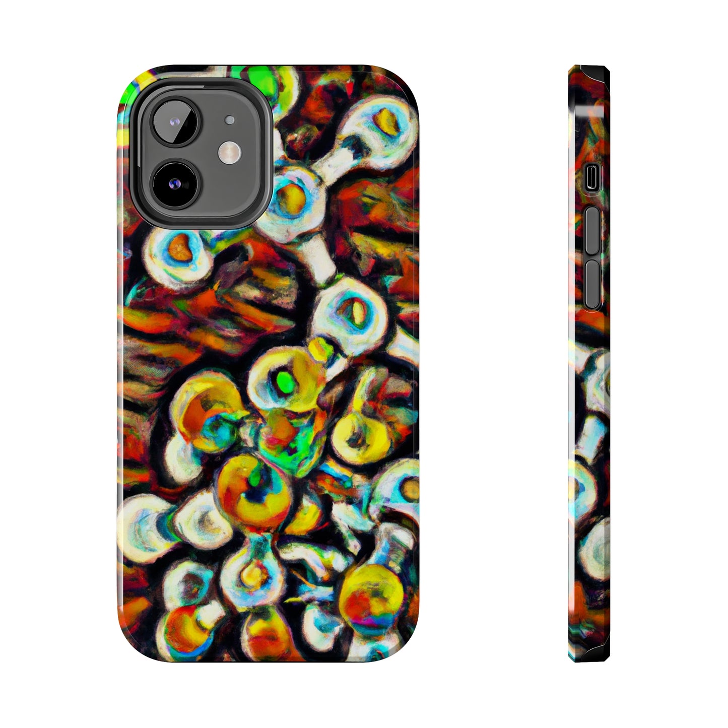 Apple iPhone Case Ft. Abstract Molecule