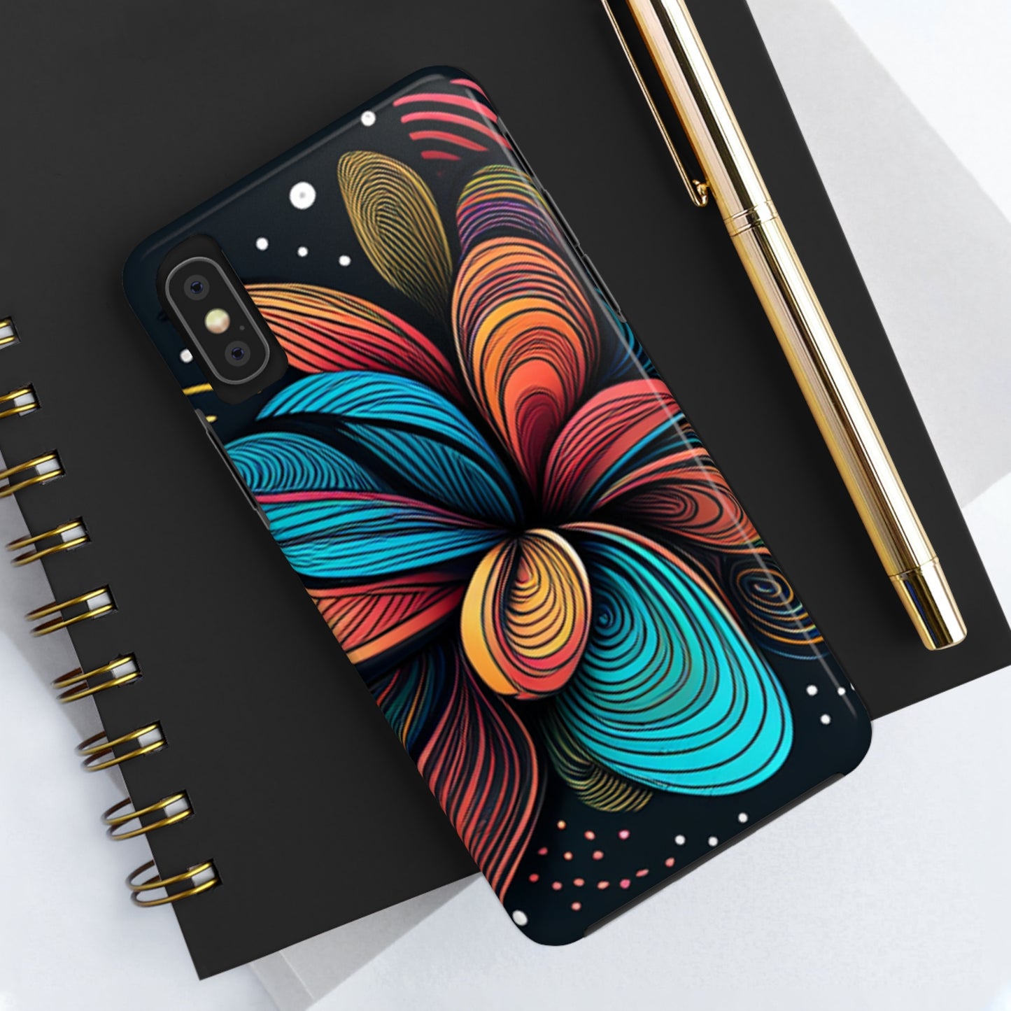 Tough Apple Case-Mate iPhone Cases Ft. Astral Bloom