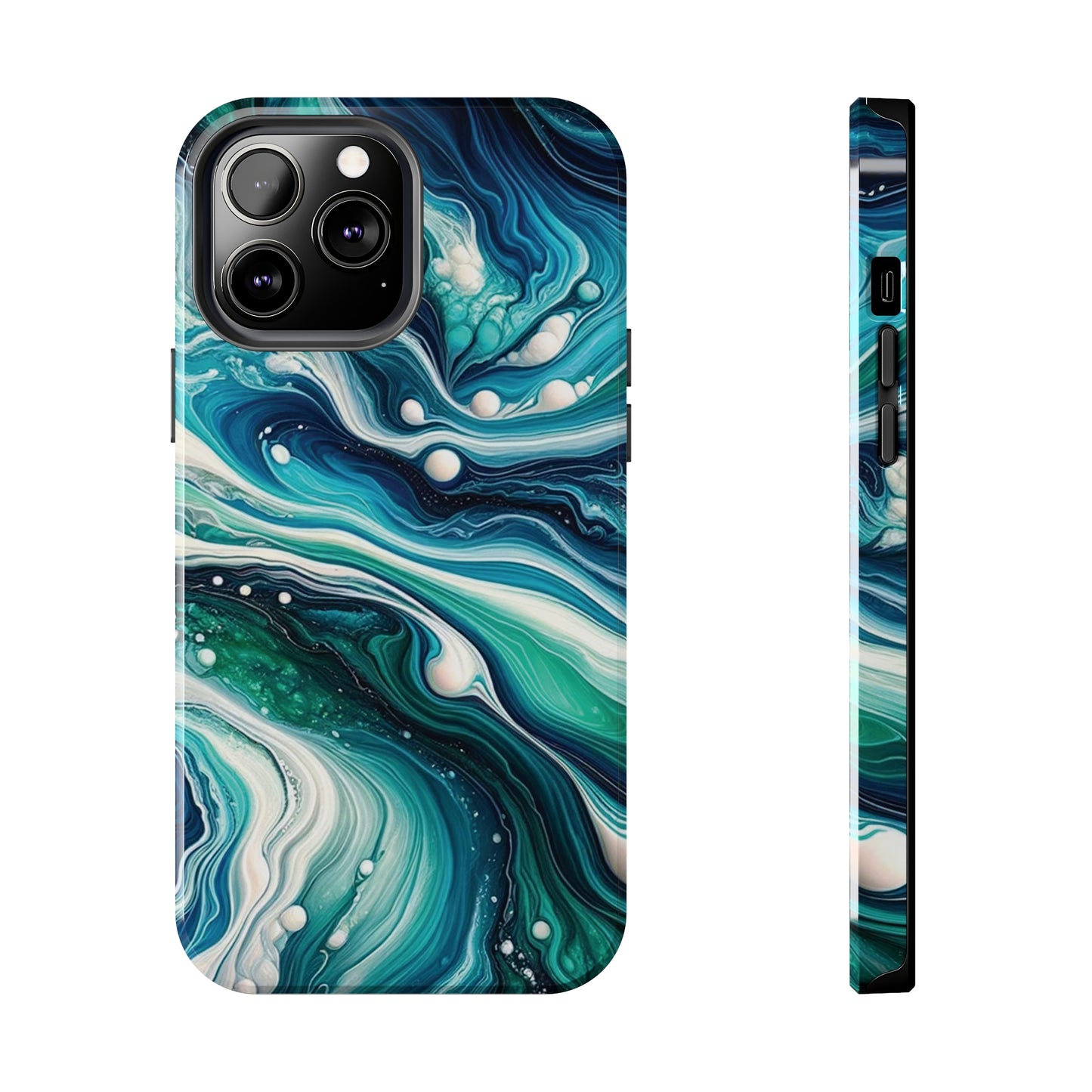 ToughDrop Apple iPhone Case Ft. Liquid Blue