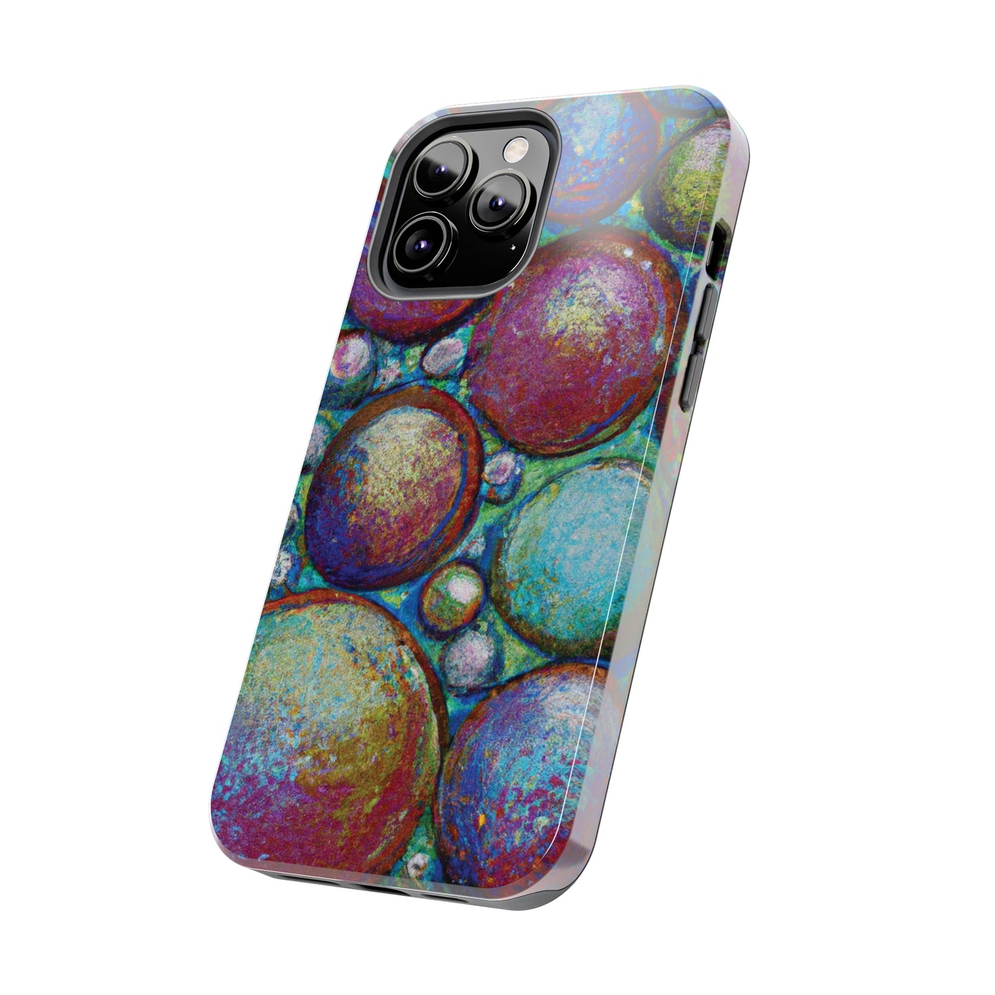 Tough Apple iPhone Cases Ft. Big Acrylic Bubbles