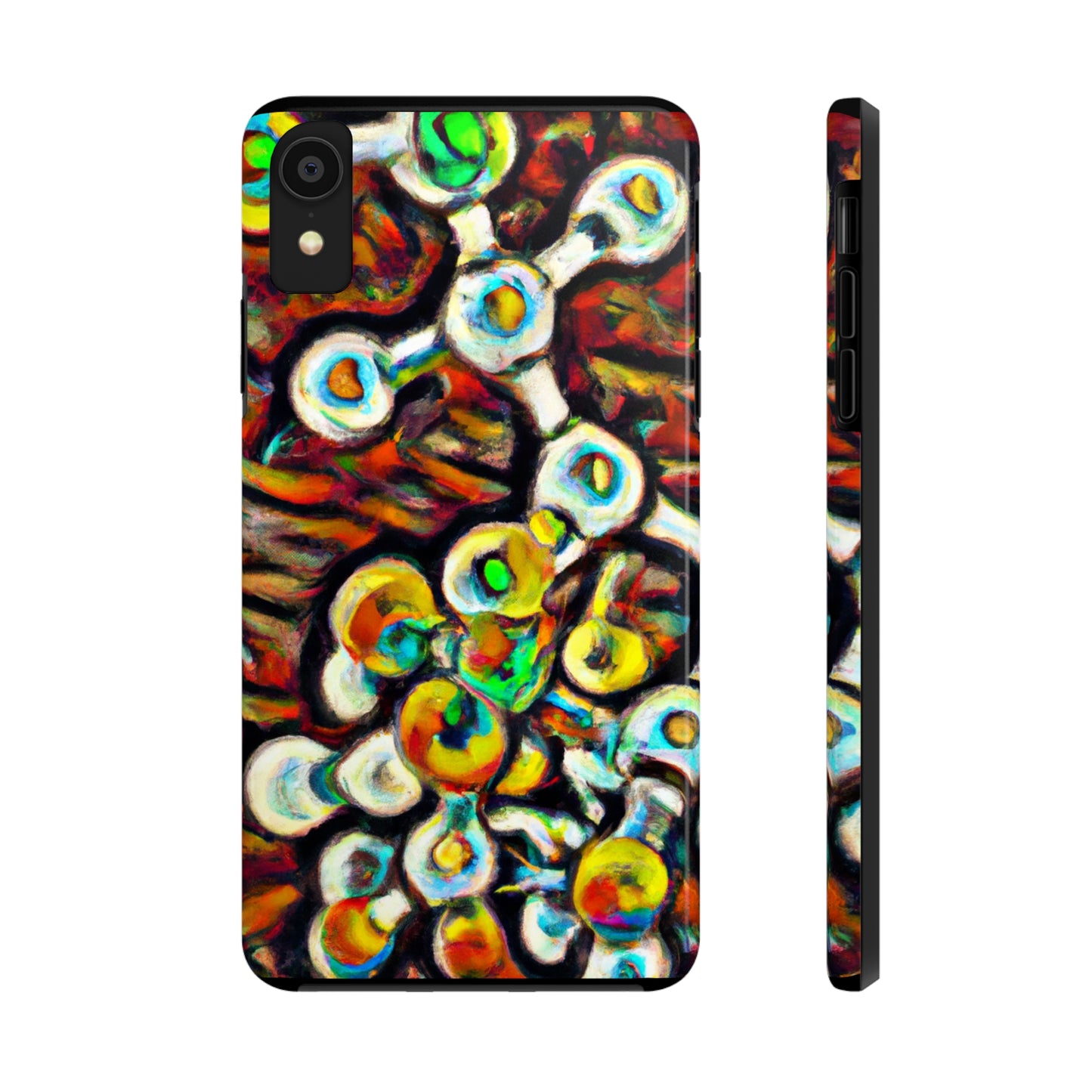 Apple iPhone Case Ft. Abstract Molecule