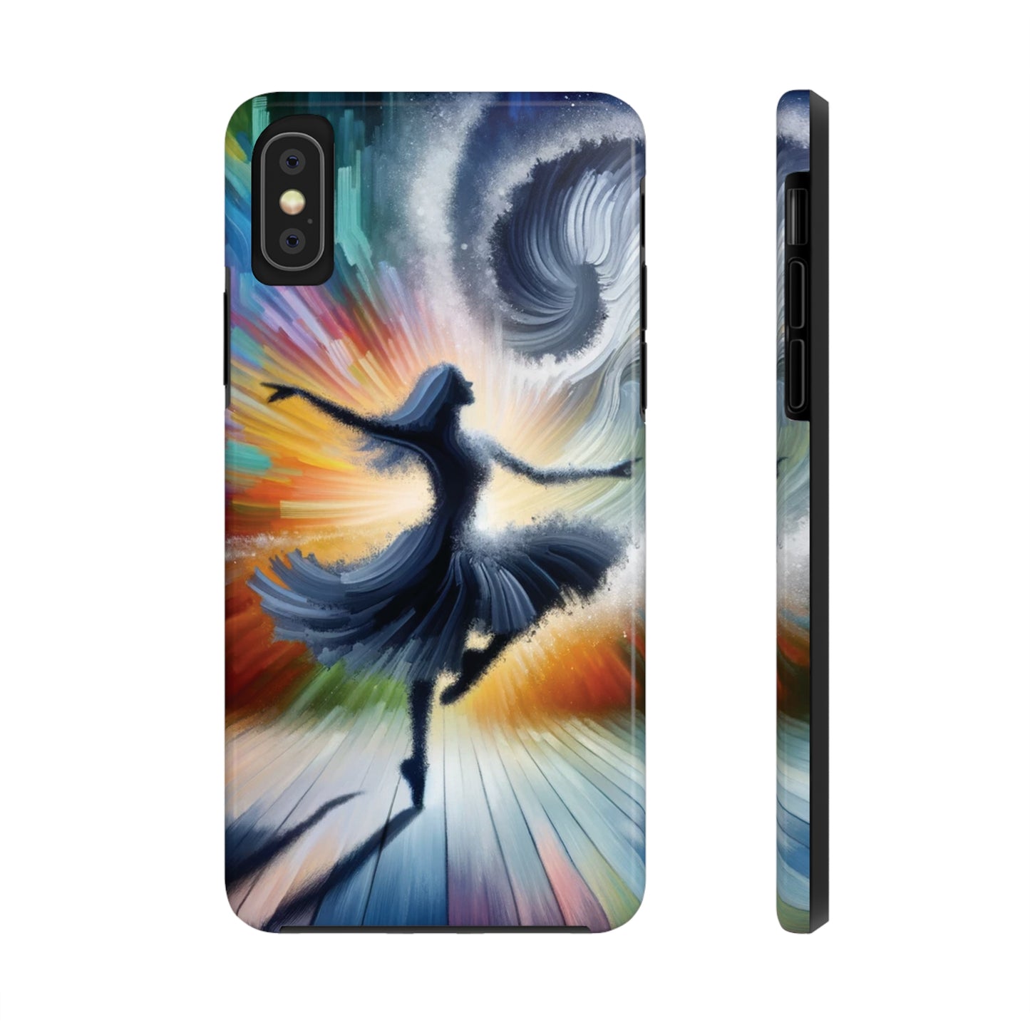 ToughDrop Apple iPhone Case Ft. Abstract Dancer