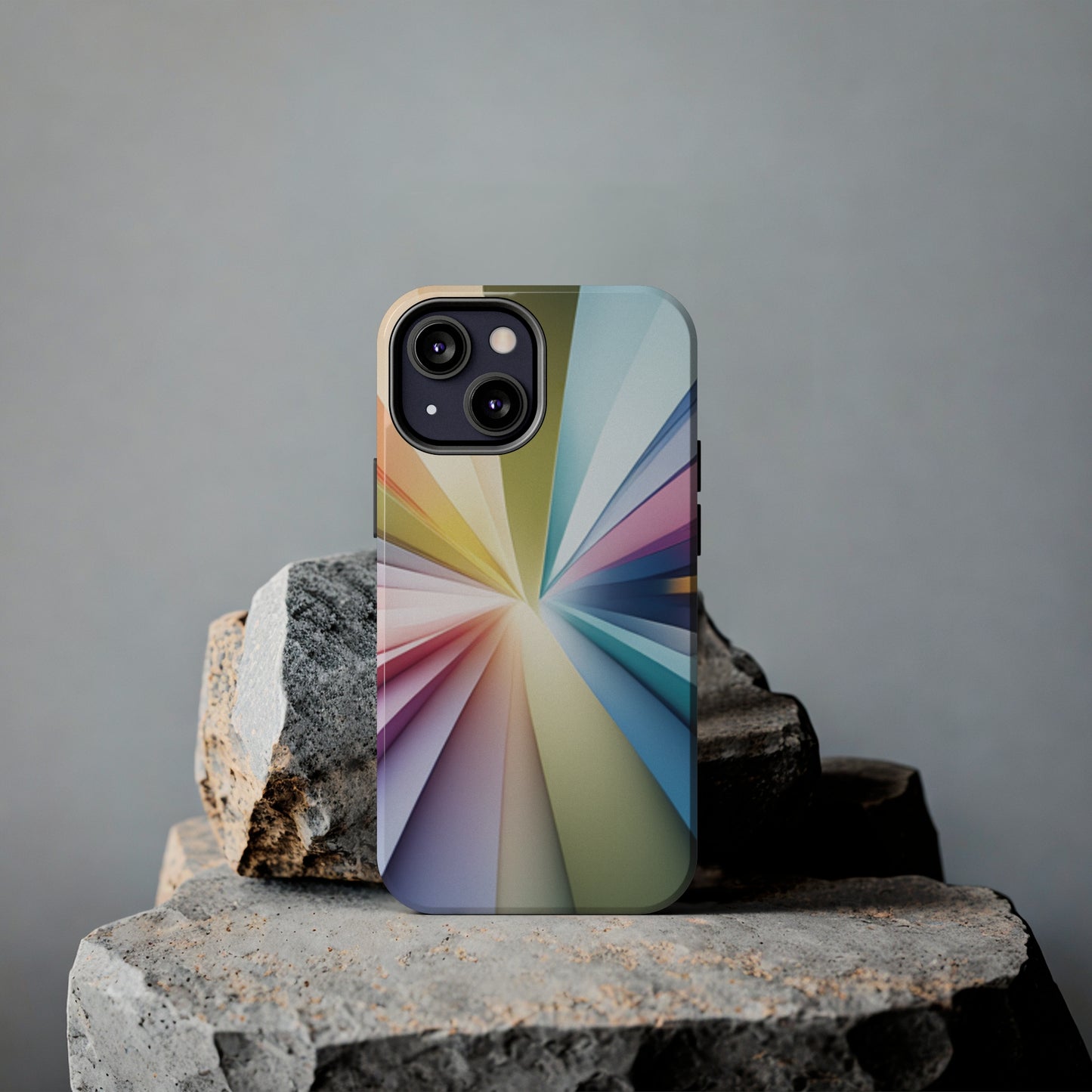 Tough Apple iPhone Case Ft. Abstract Inner Diamond
