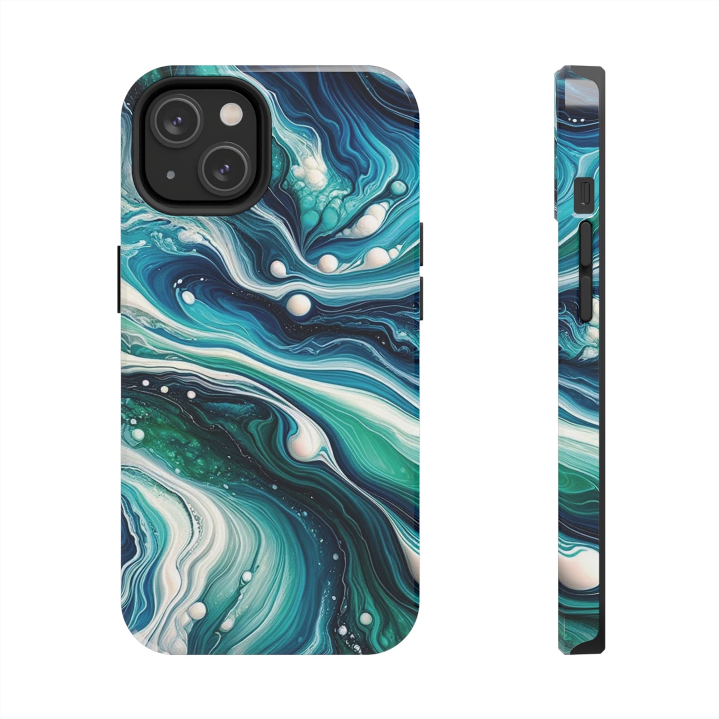 ToughDrop Apple iPhone Case Ft. Liquid Blue