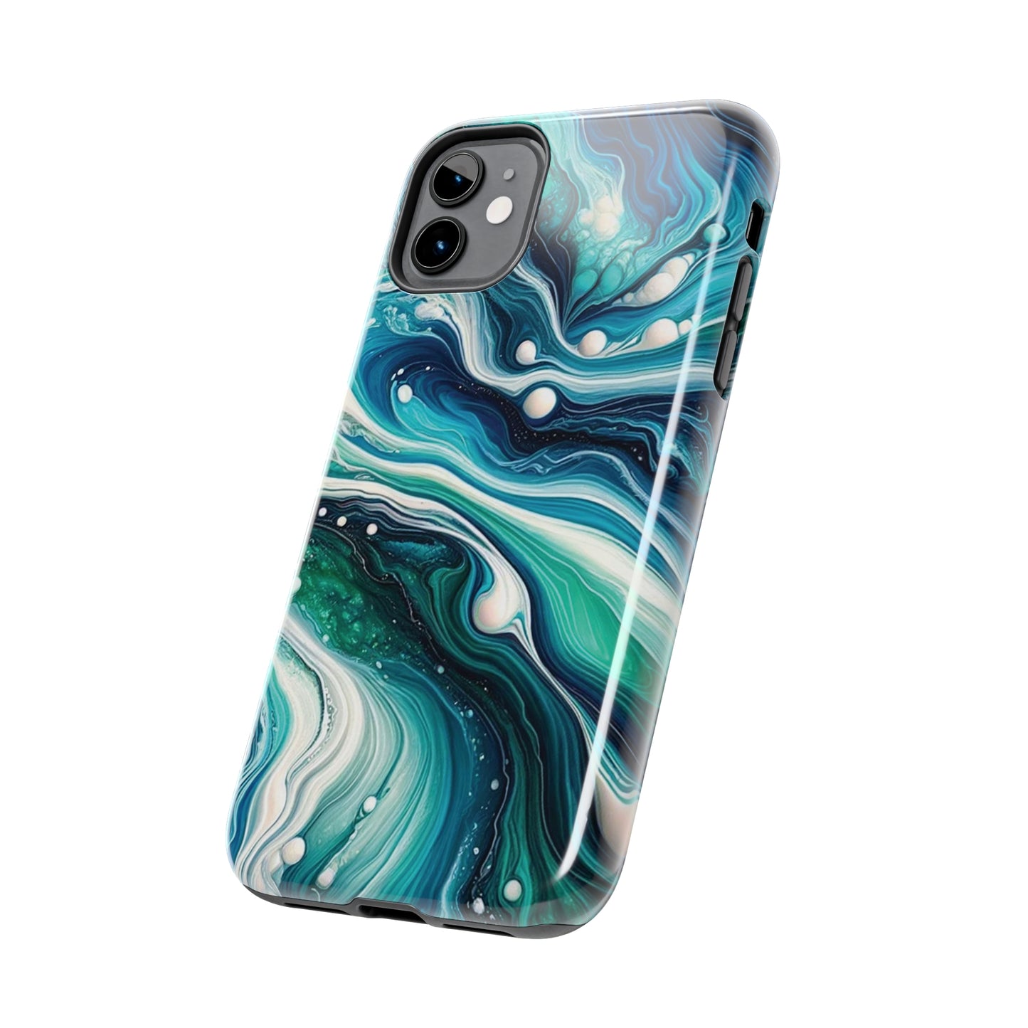 ToughDrop Apple iPhone Case Ft. Liquid Blue