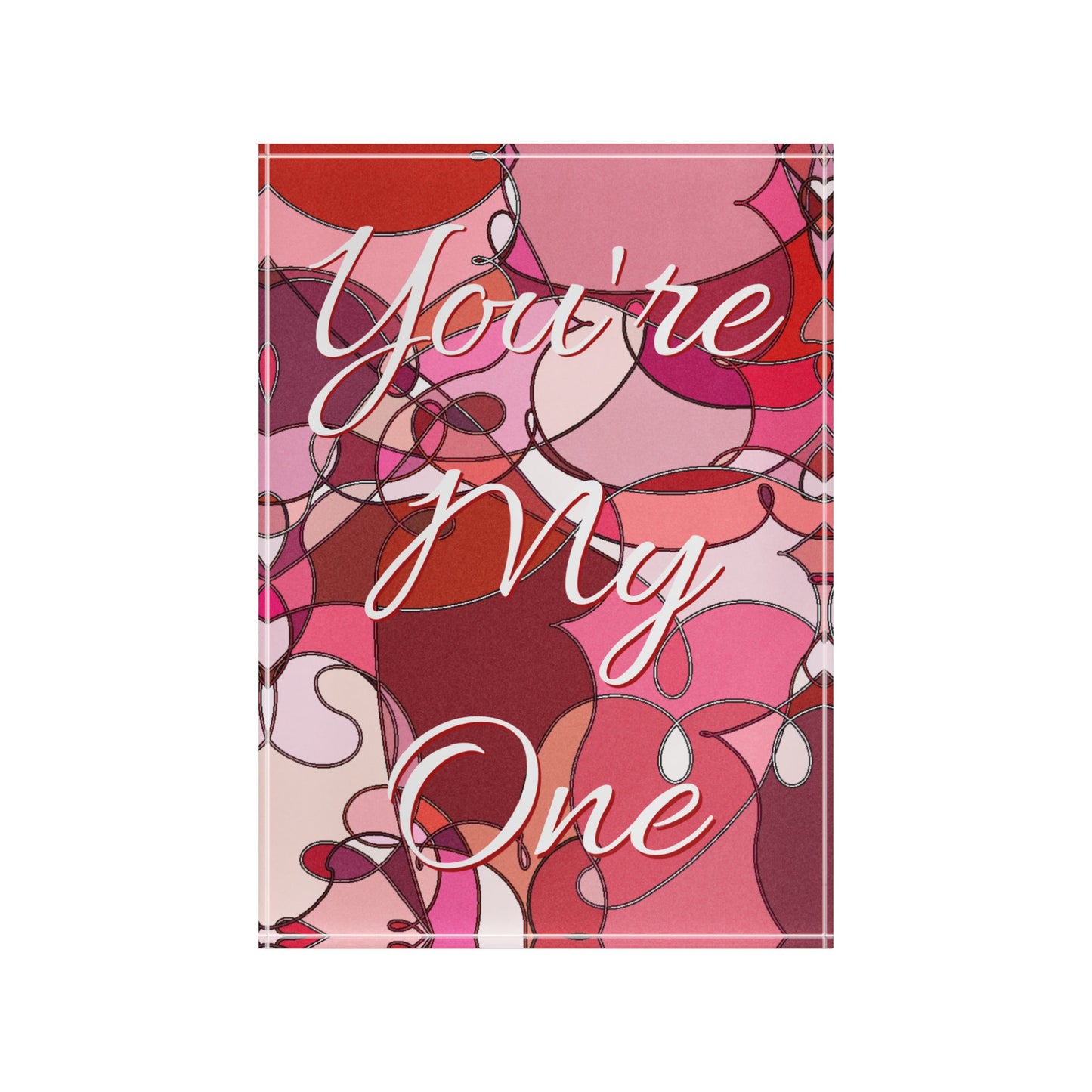 Pink Betweens Photo Block (You're My One)
