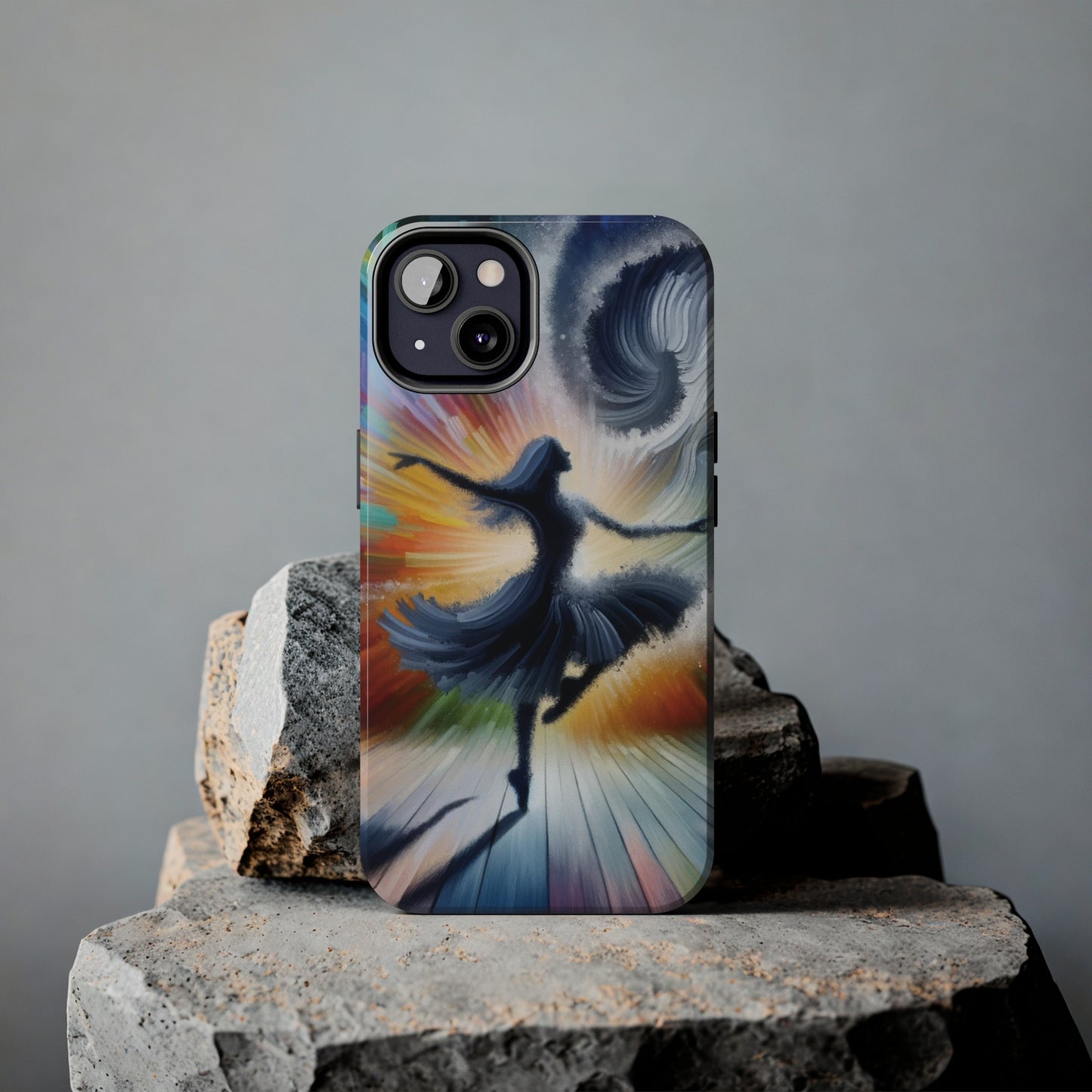 ToughDrop Apple iPhone Case Ft. Abstract Dancer