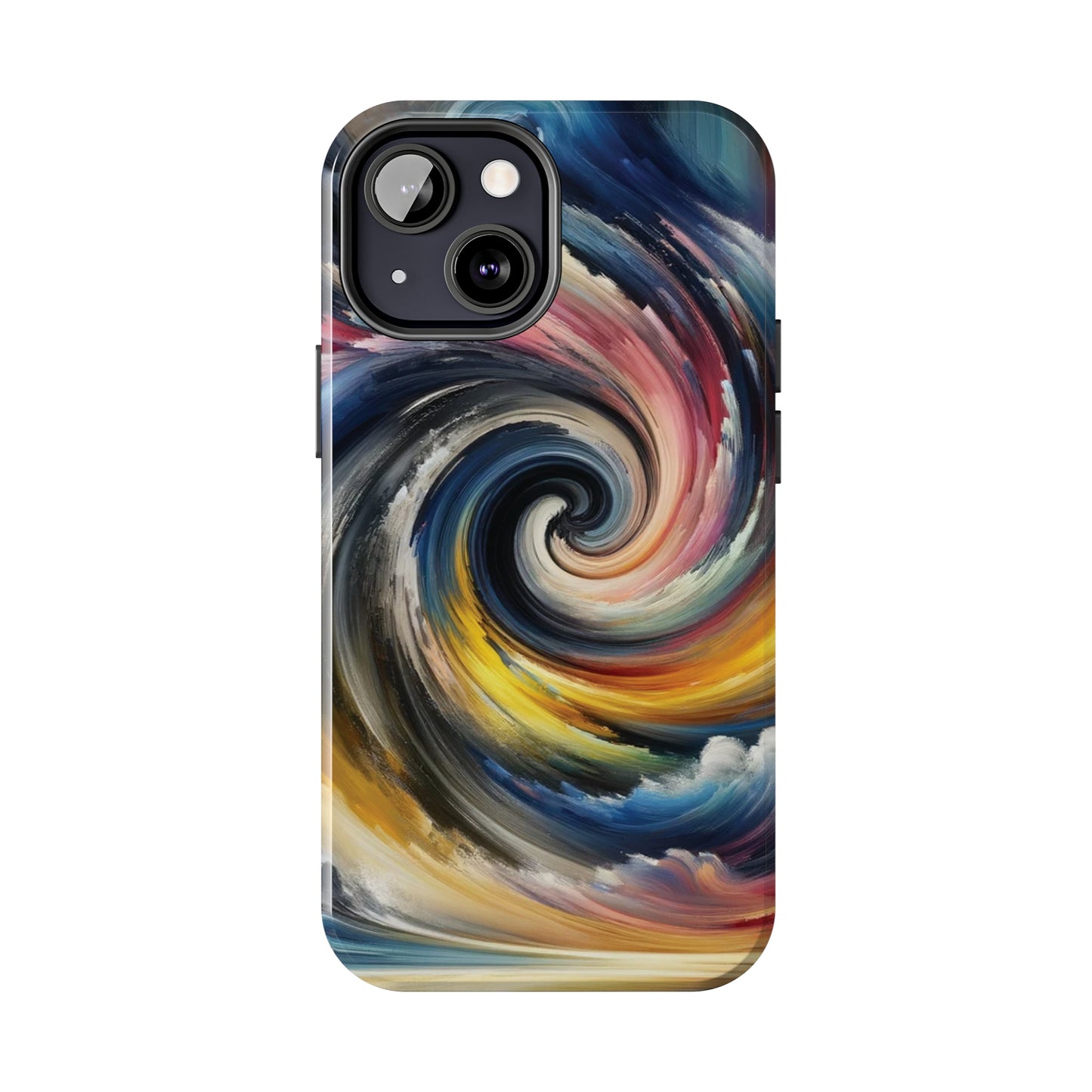 ToughDrop Apple iPhone Case Ft. Swirled Brush