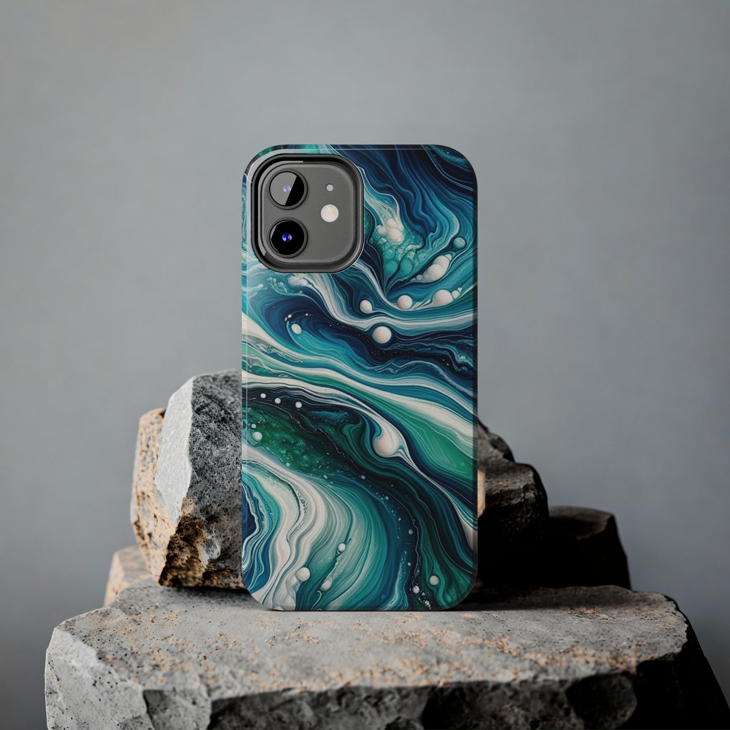 ToughDrop Apple iPhone Case Ft. Liquid Blue