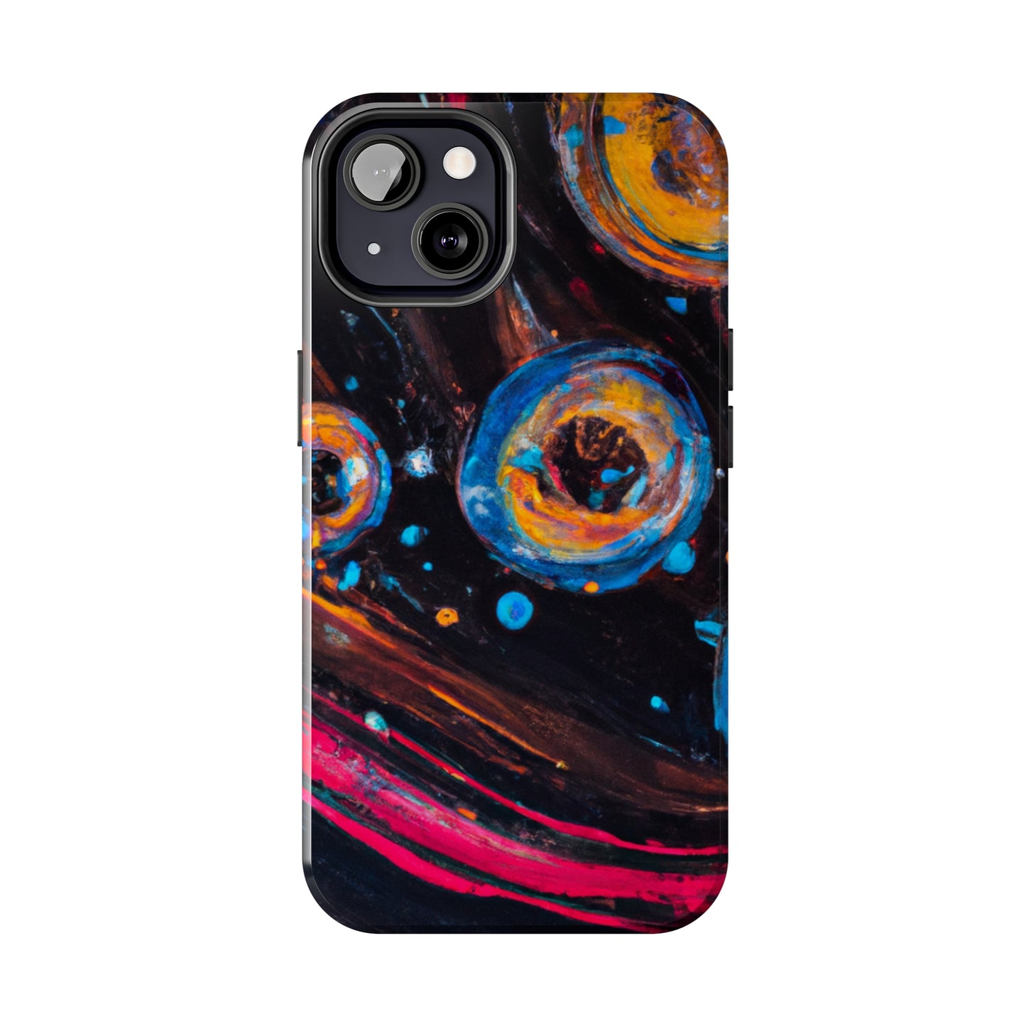 Tough Apple iPhone Cases Ft. Bubble Galaxy