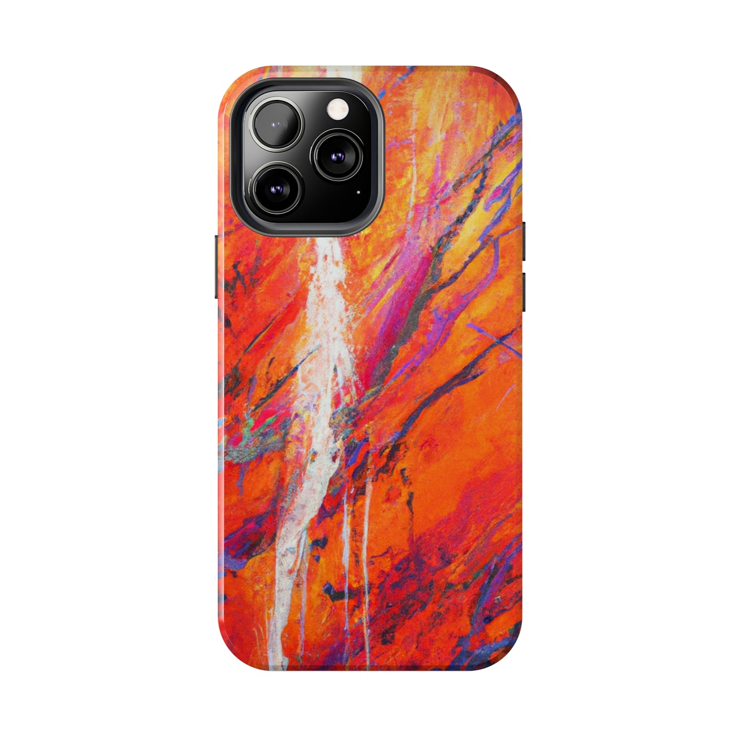 Tough Apple iPhone Cases Ft. Abstract Halloween Forest