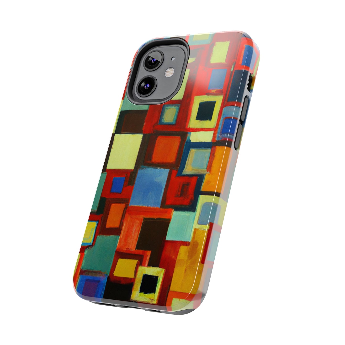 Tough Case-Mate iPhone Case Ft. Abstract Squares