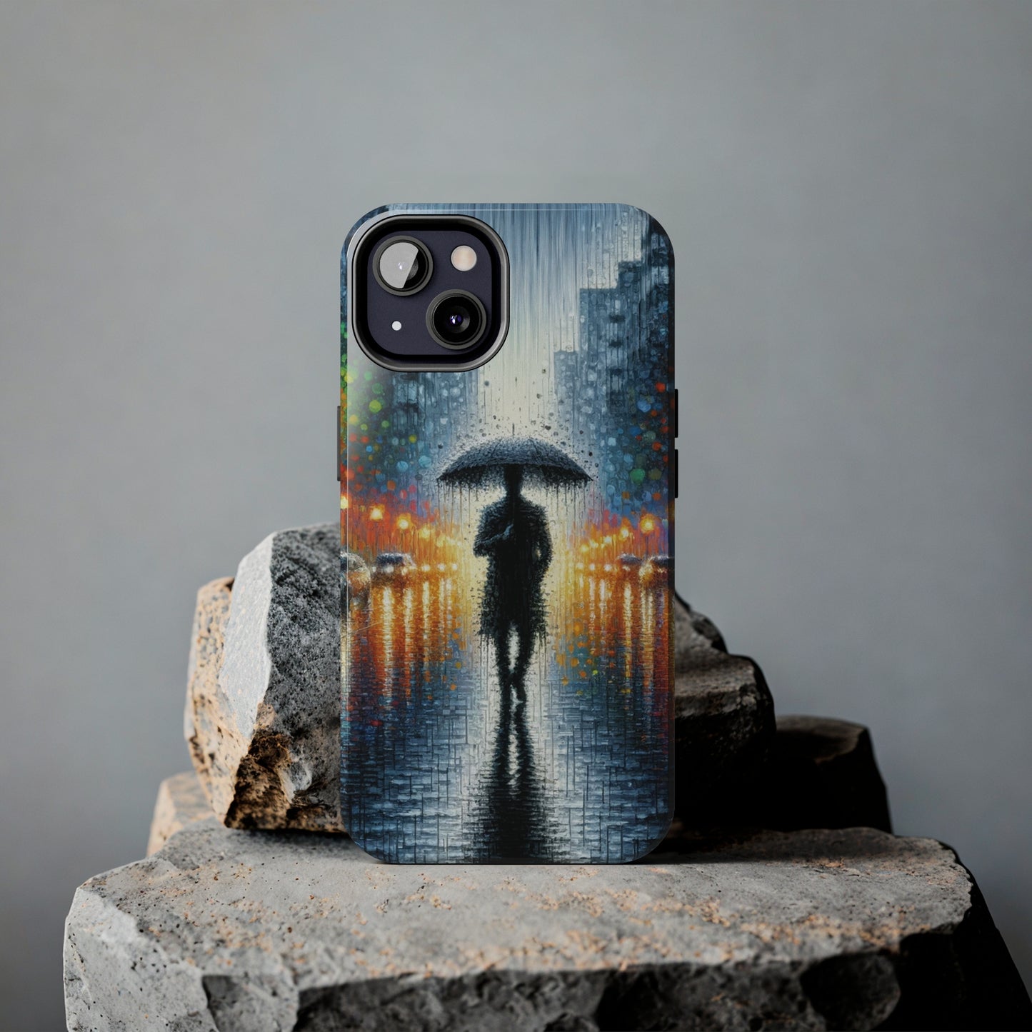 ToughDrop Apple iPhone Case Ft. Rain Walk