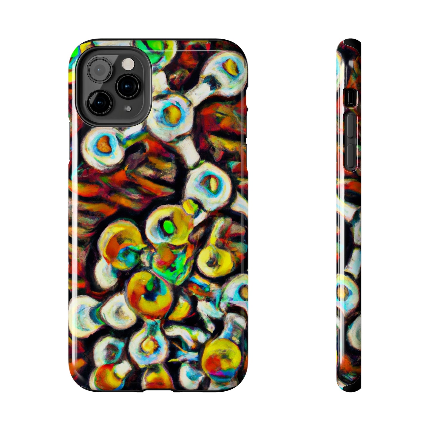 Apple iPhone Case Ft. Abstract Molecule