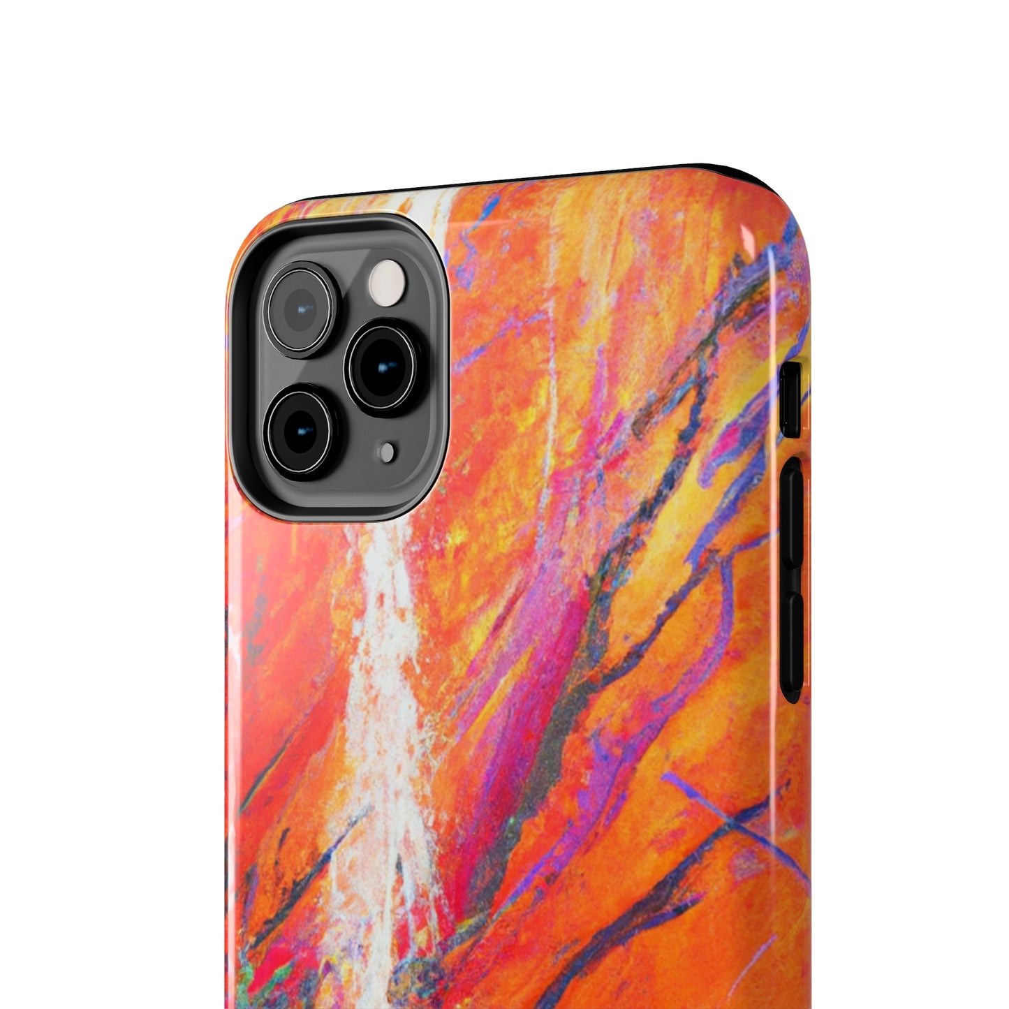 Tough Apple iPhone Cases Ft. Abstract Halloween Forest