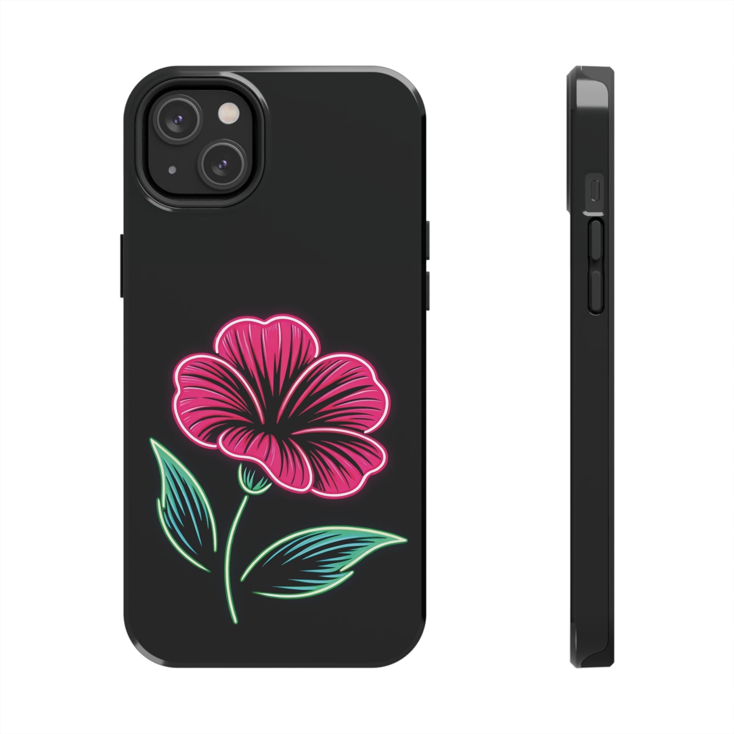 ToughDrop Apple iPhone Case Ft. Neon Bloom