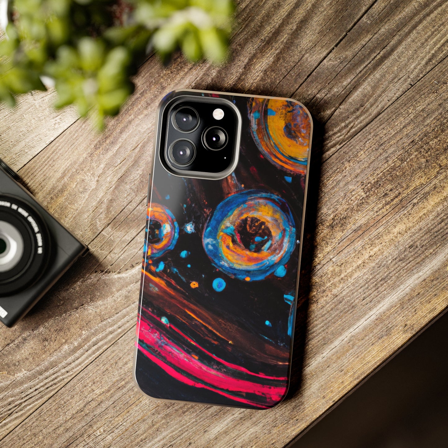 Tough Apple iPhone Cases Ft. Bubble Galaxy