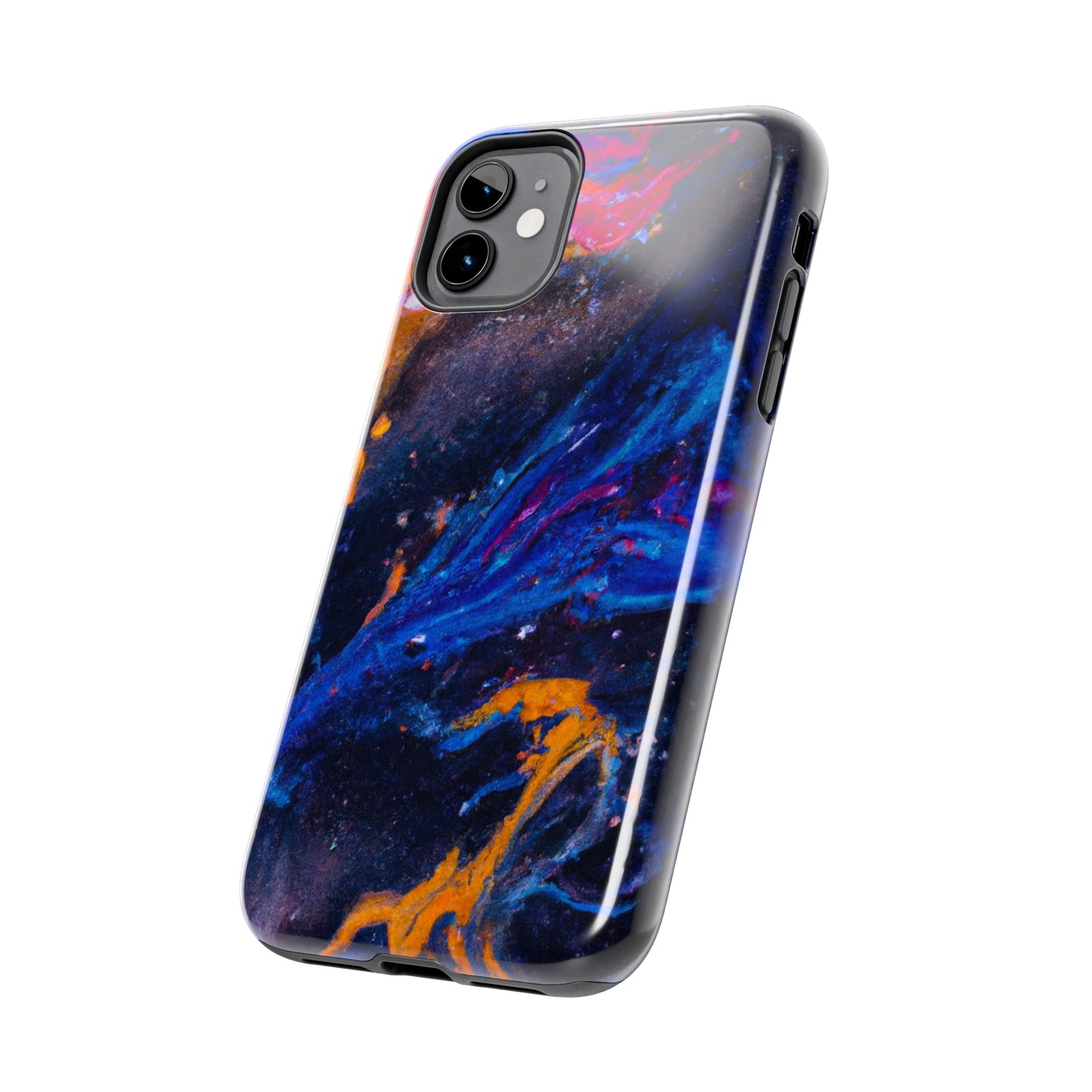 Tough Apple iPhone Cases Ft. Space Clouds