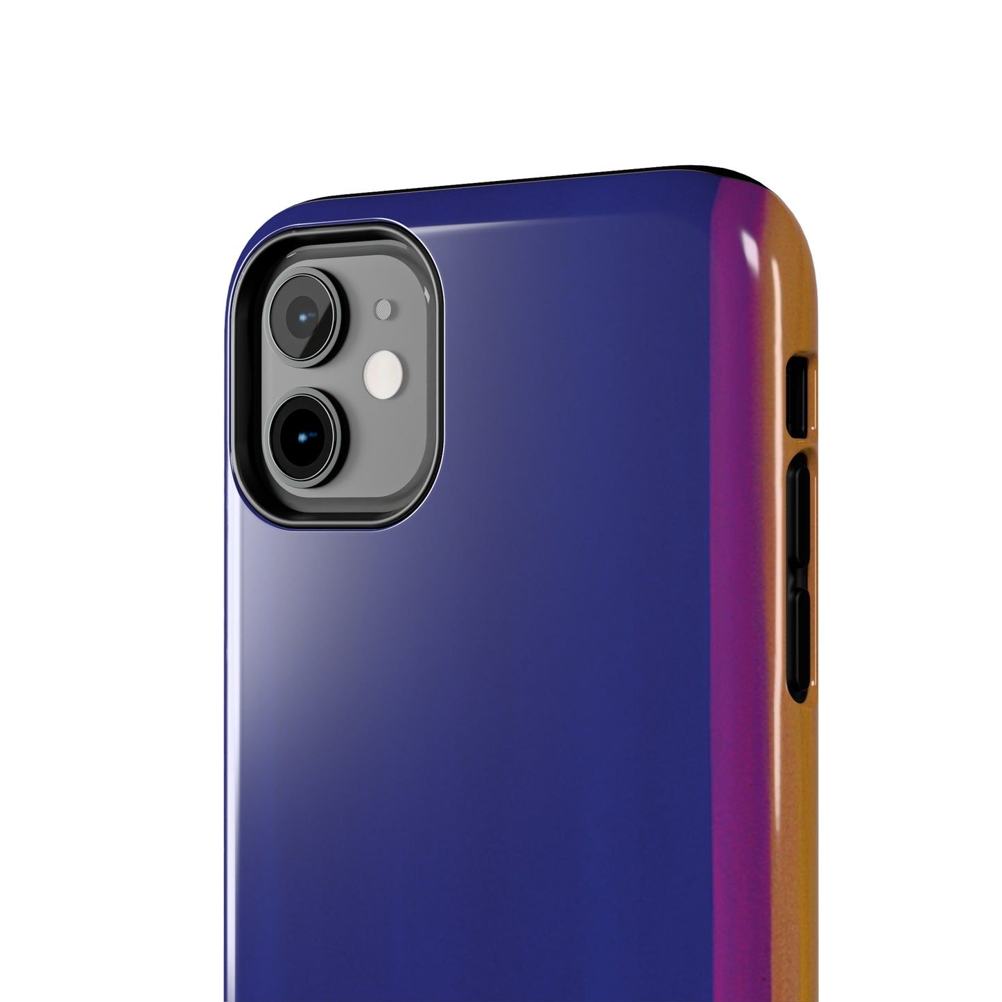 Strong Apple iPhone Case Ft. Minimal Framed Blue