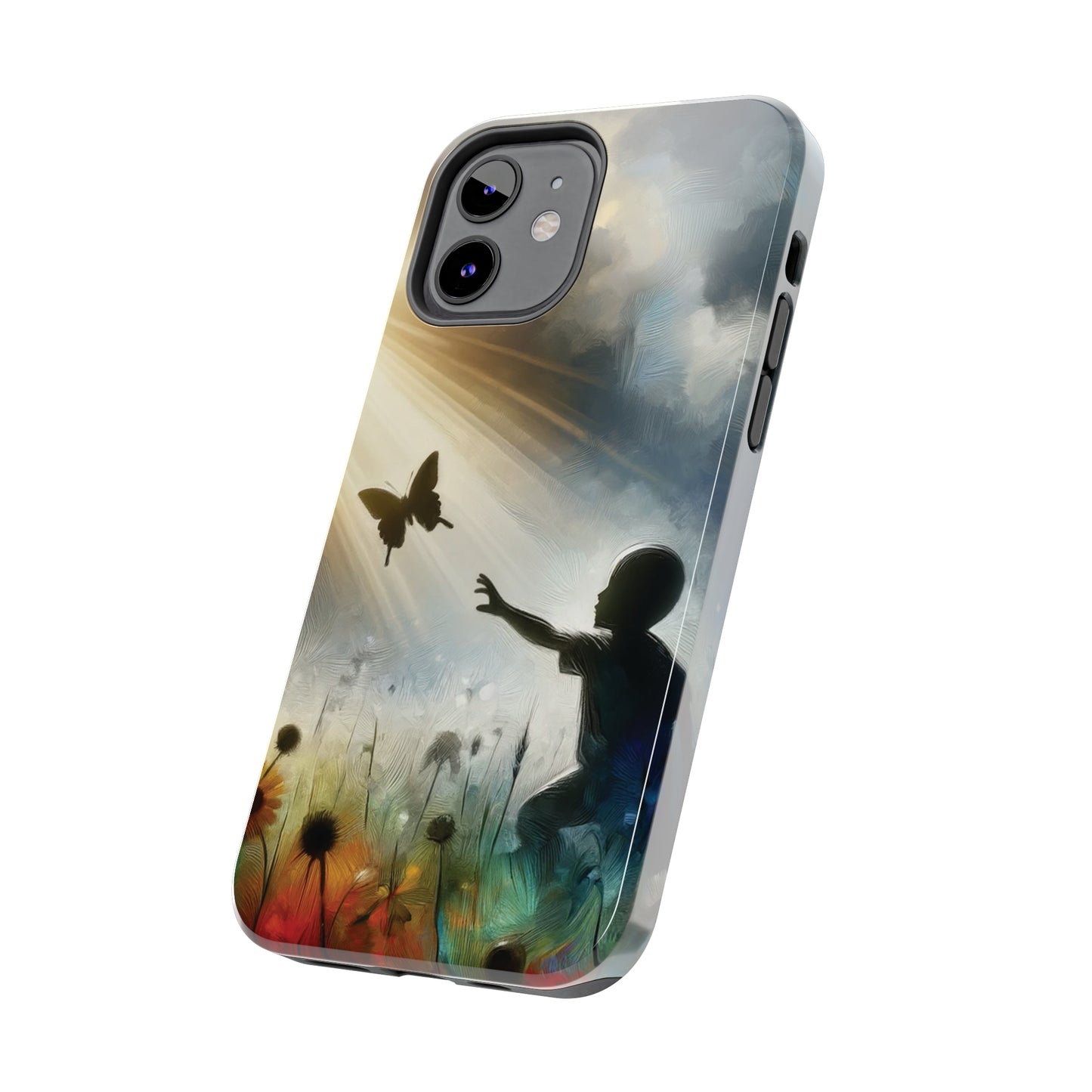 ToughDrop Apple iPhone Case Ft. Butterfly Shadow
