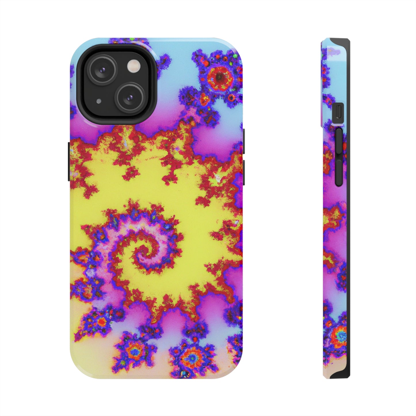 Tough Case-Mate iPhone Case Ft. Tie Dye Fractal
