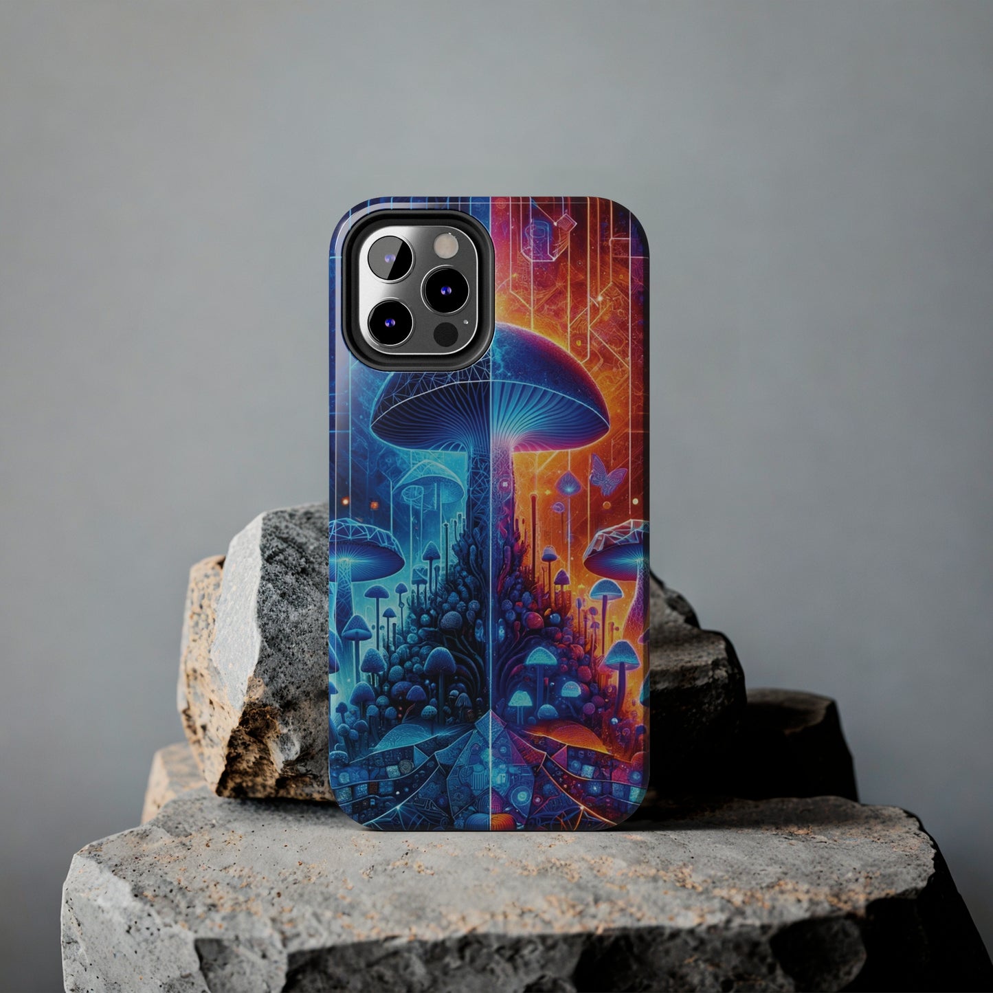ToughDrop Apple iPhone Case Ft. Mushroom Mountain