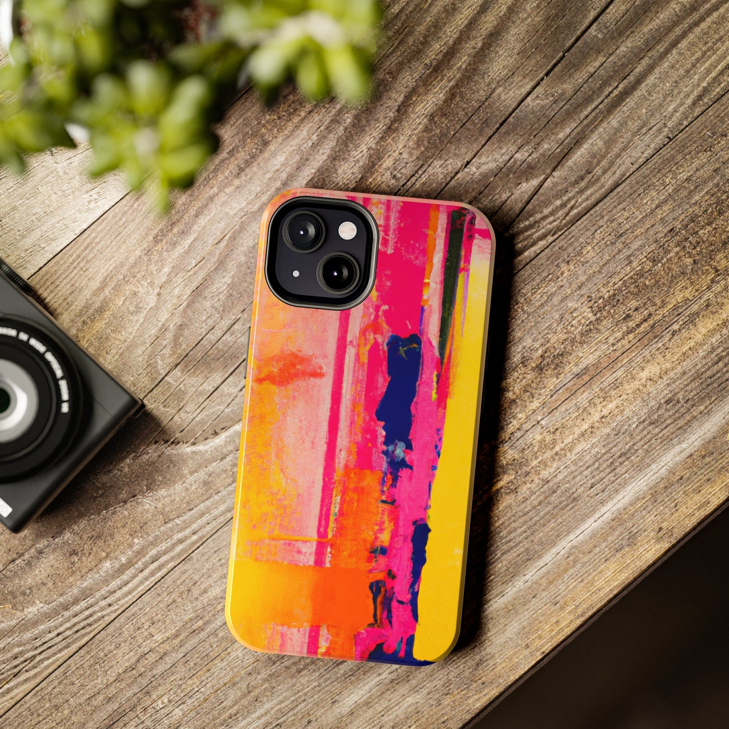 Tough Apple iPhone Cases Ft. Abstract Glitch