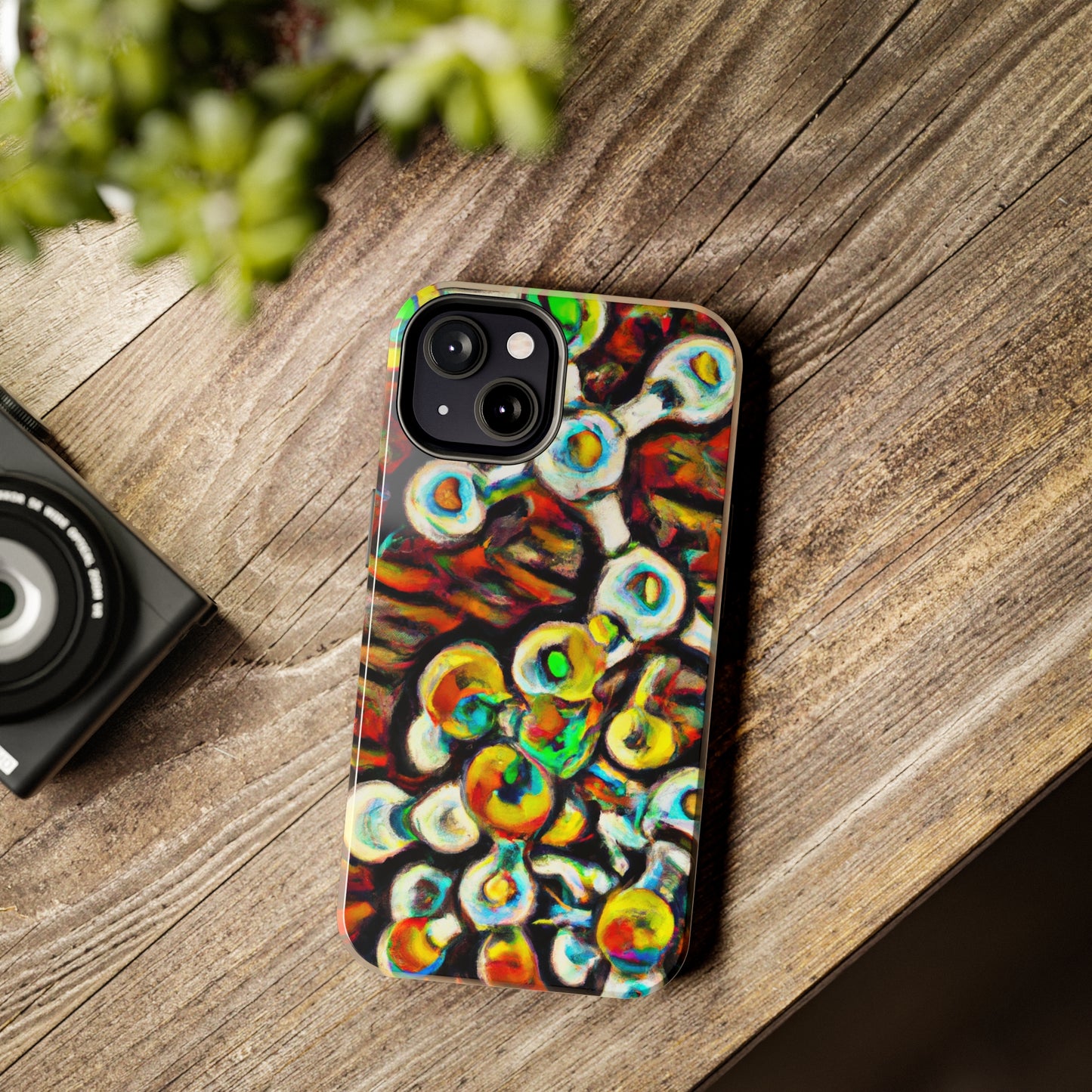 Apple iPhone Case Ft. Abstract Molecule