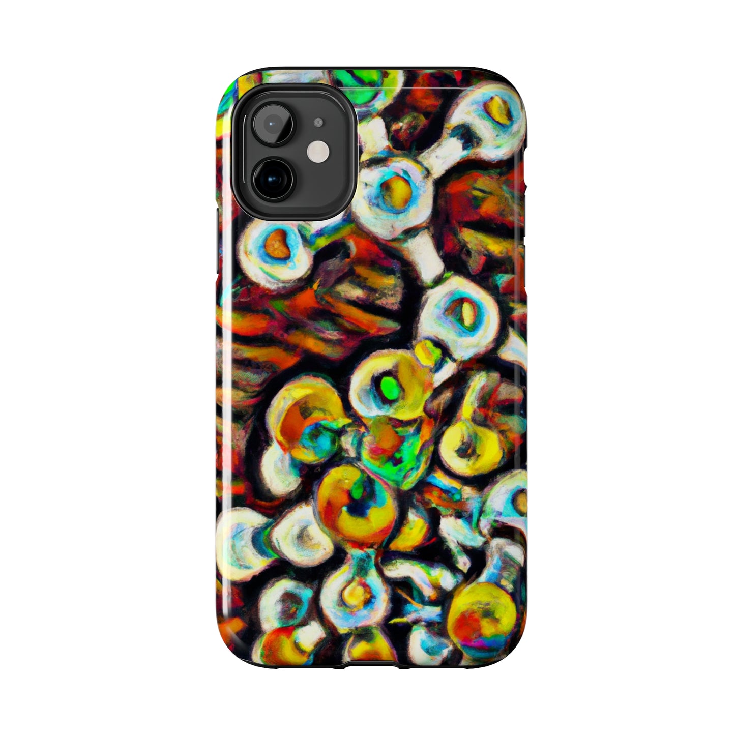 Apple iPhone Case Ft. Abstract Molecule